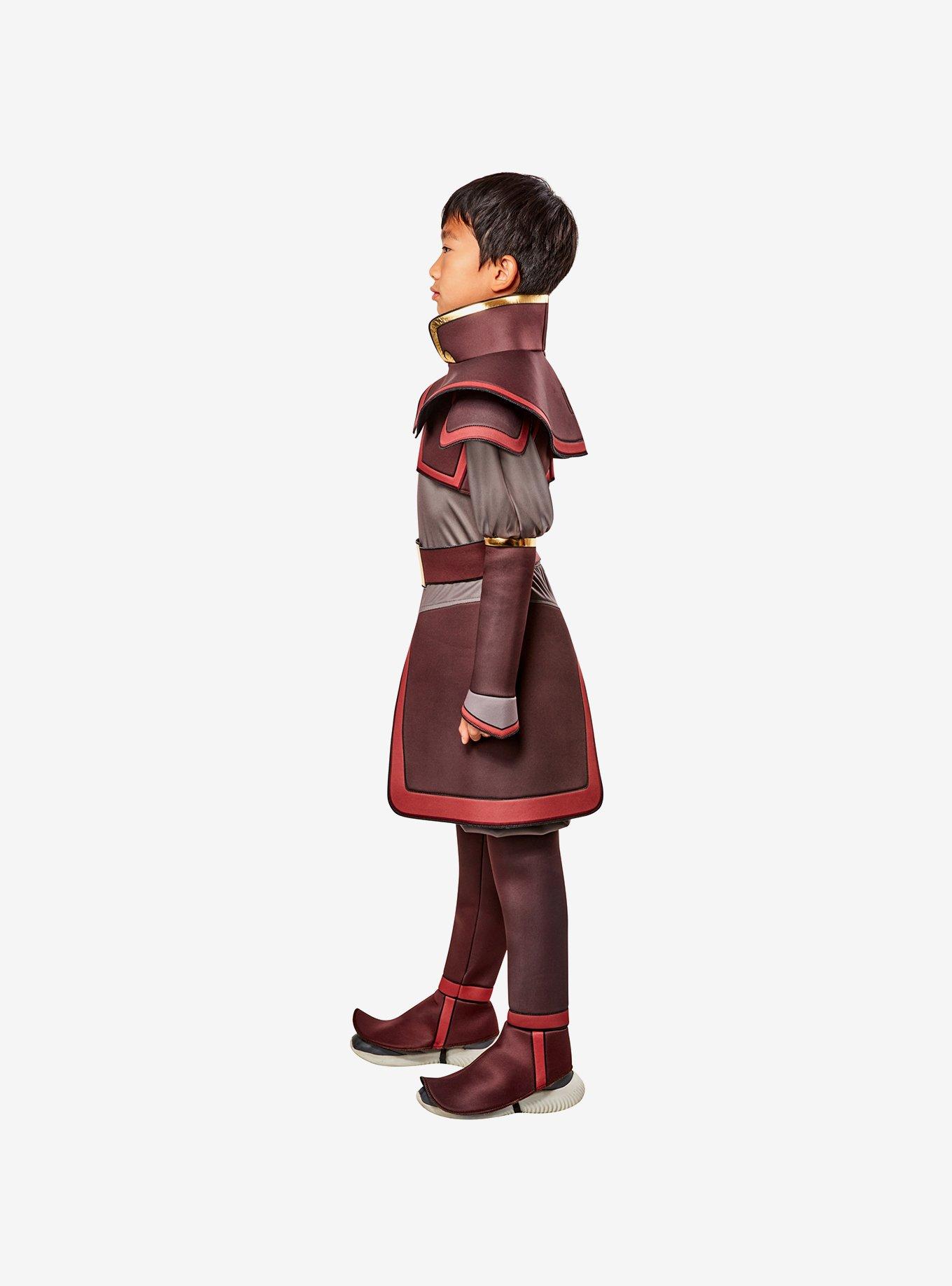 Avatar: The Last Airbender Zuko Youth Costume, RED, alternate