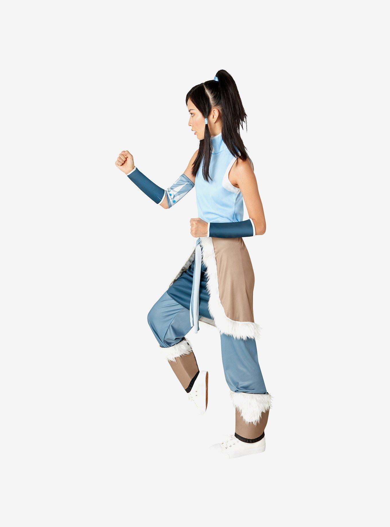 Avatar The Legend of Korra Korra Adult Costume, BLUE, alternate