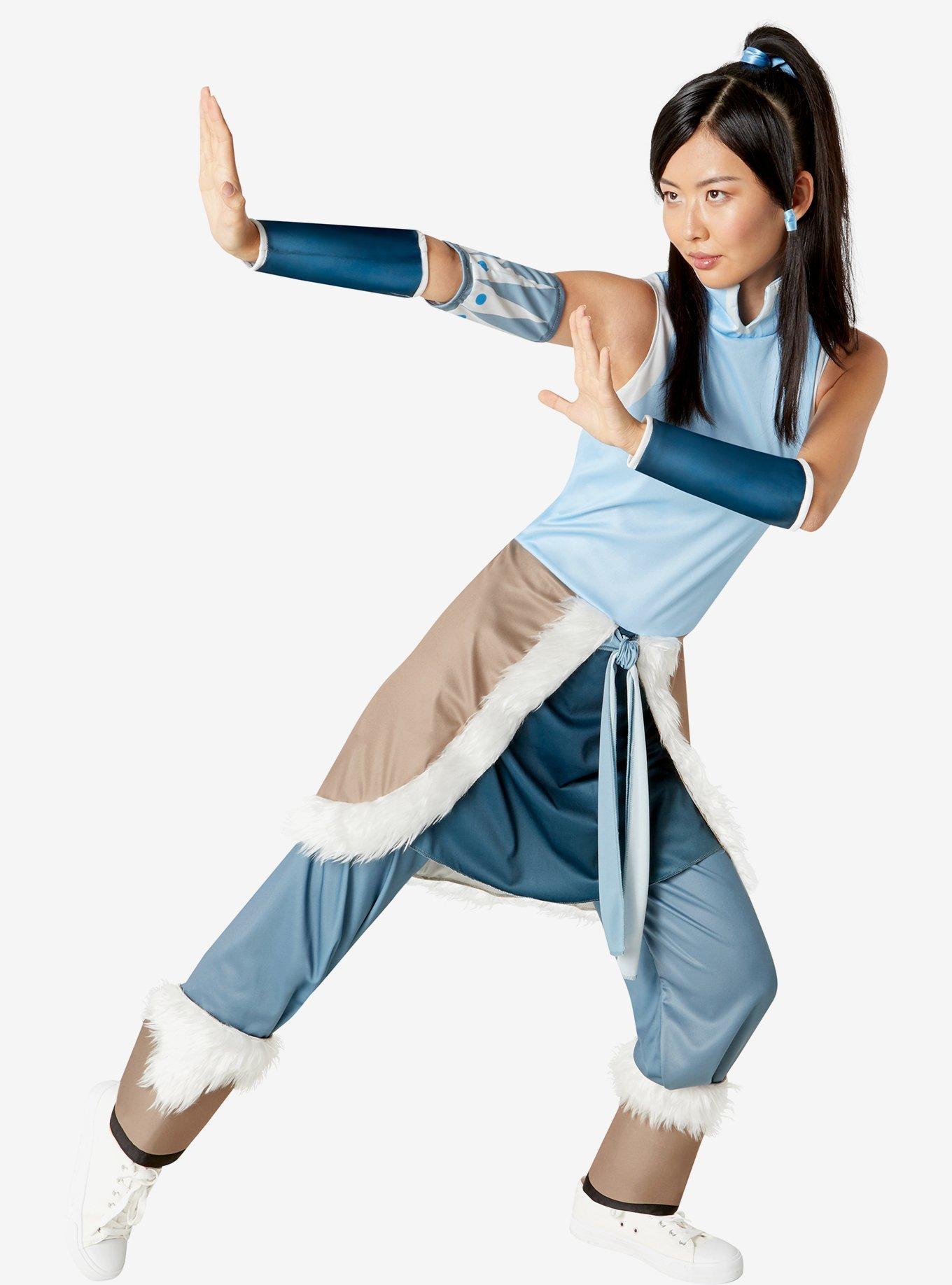 Avatar The Legend of Korra Korra Adult Costume, BLUE, alternate