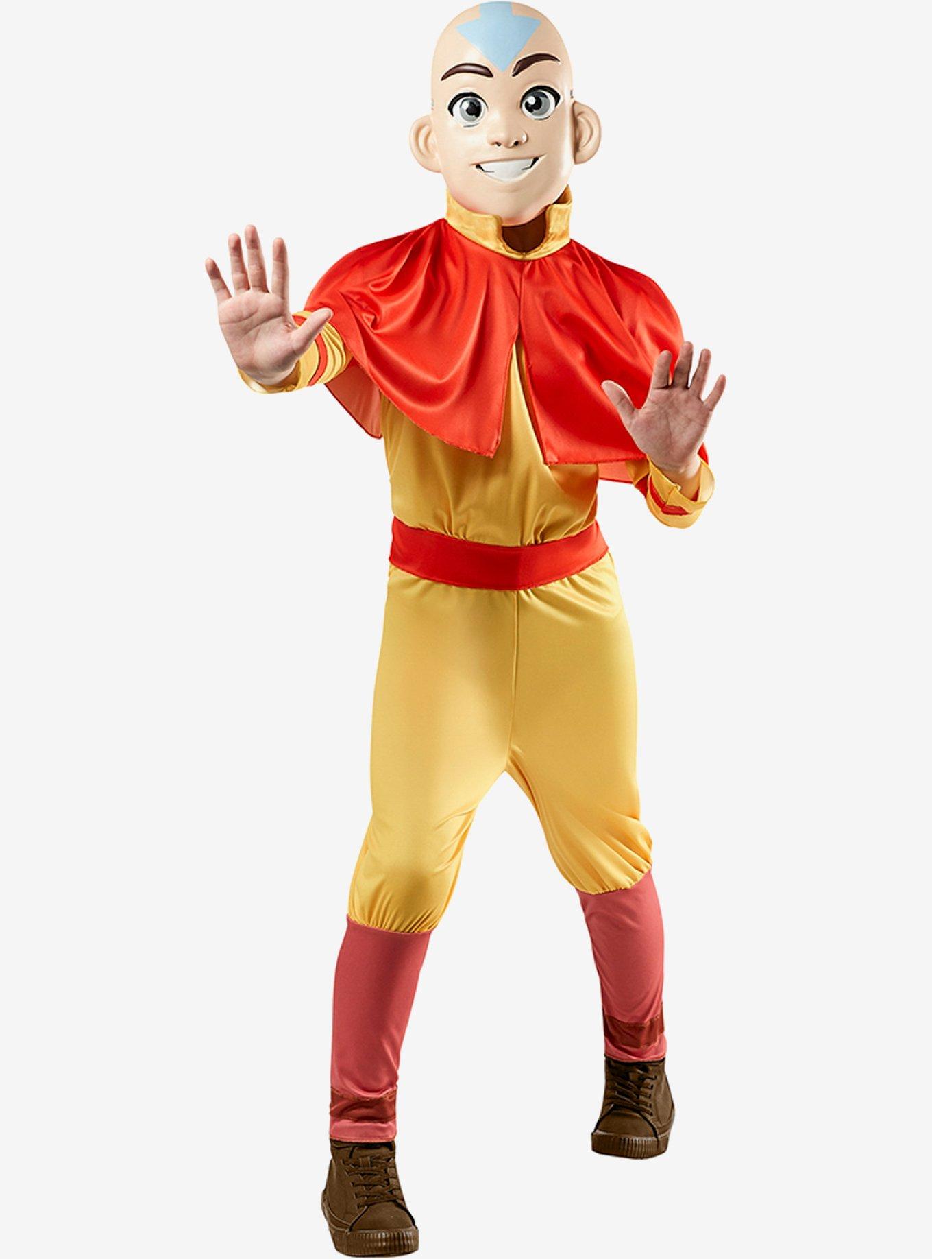 Avatar: The Last Airbender Aang Youth Costume, GOLD, alternate