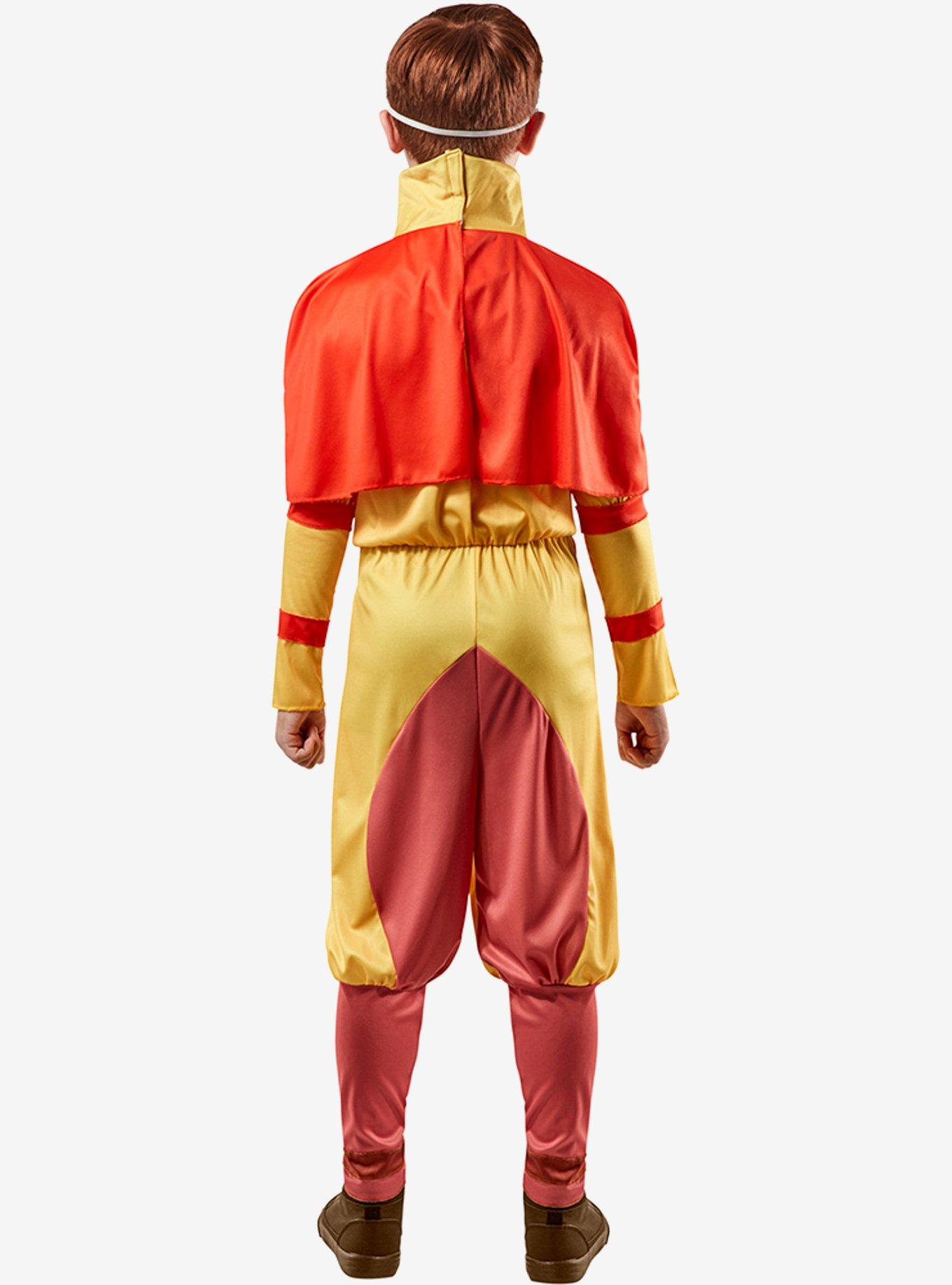 Avatar: The Last Airbender Aang Youth Costume, GOLD, alternate