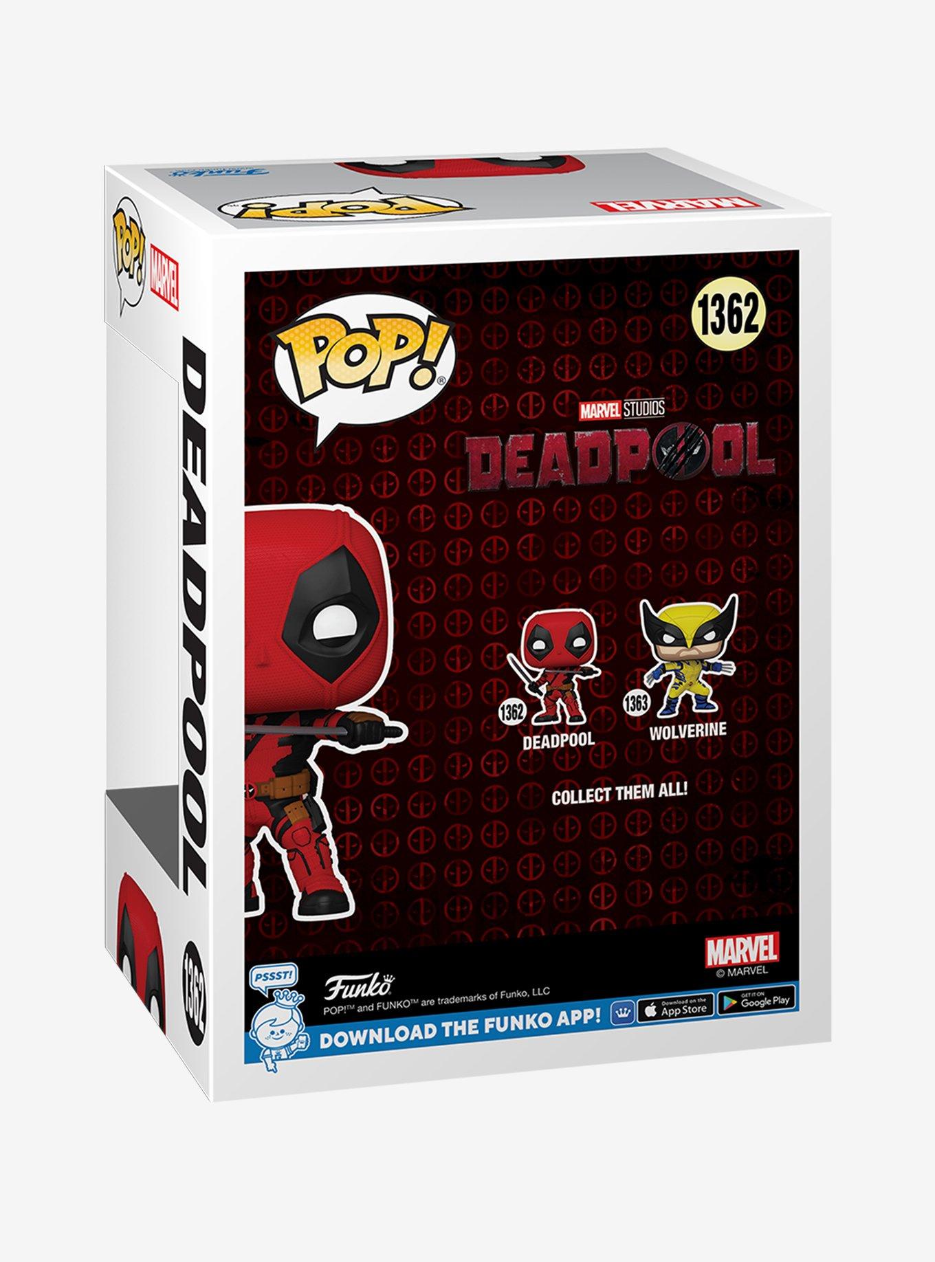 Funko Marvel Deadpool Pop! Deadpool Vinyl Bobble-Head Figure, , alternate