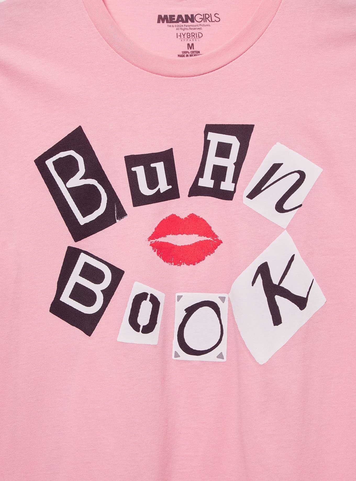 Mean Girls Burn Book Cover Women's T-Shirt - BoxLunch Exclusive, , hi-res