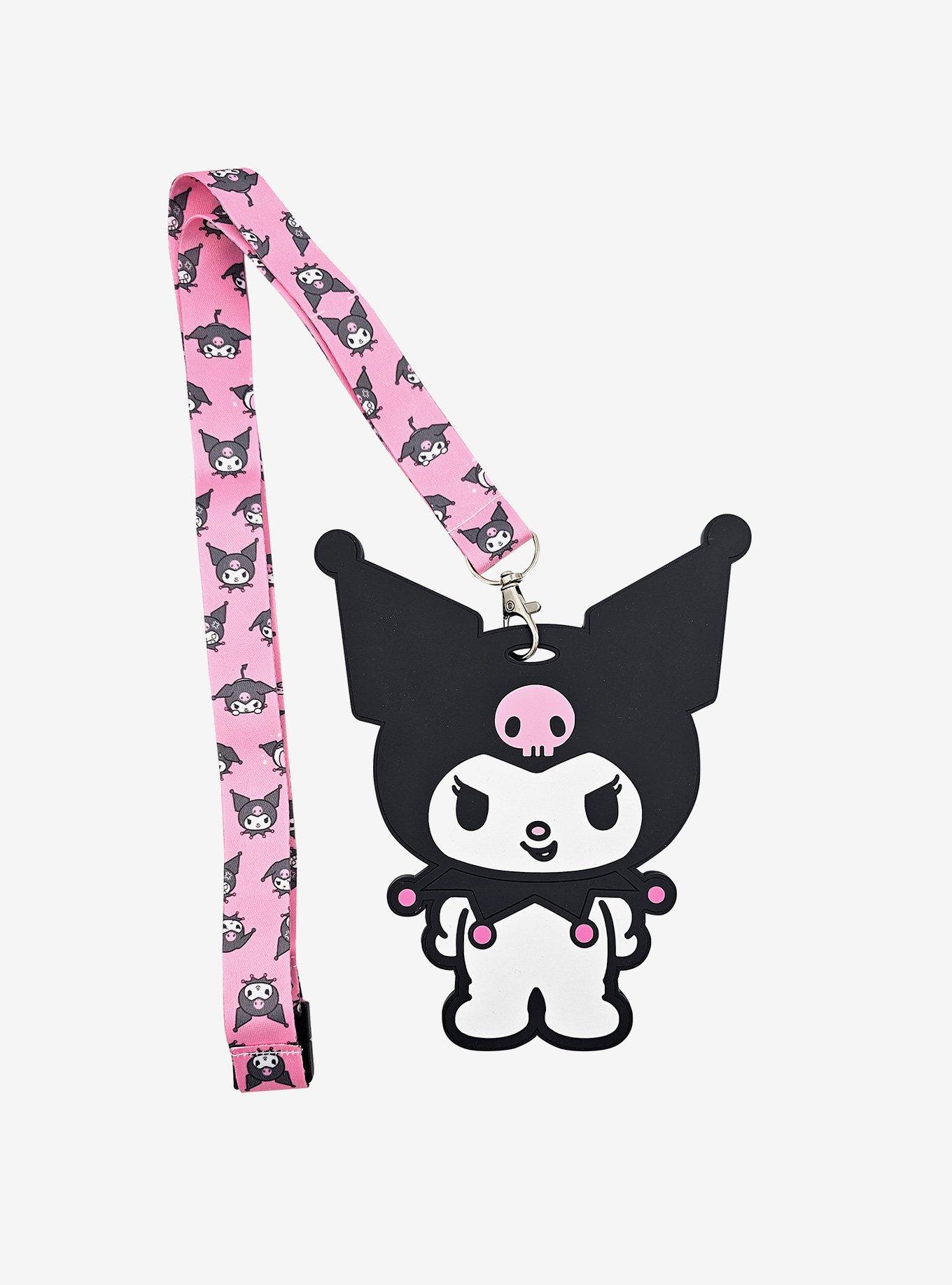 Kuromi Figural Lanyard, , hi-res