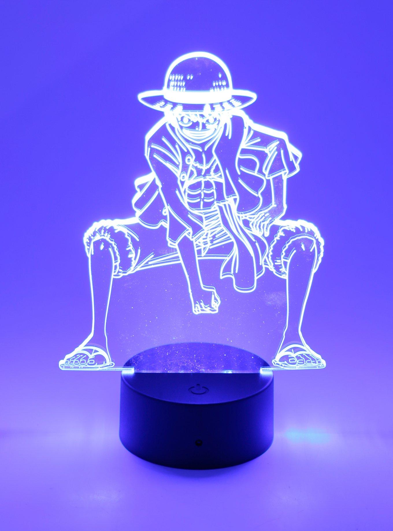 Otaku Lamps One Piece Luffy LED Lamp, , alternate
