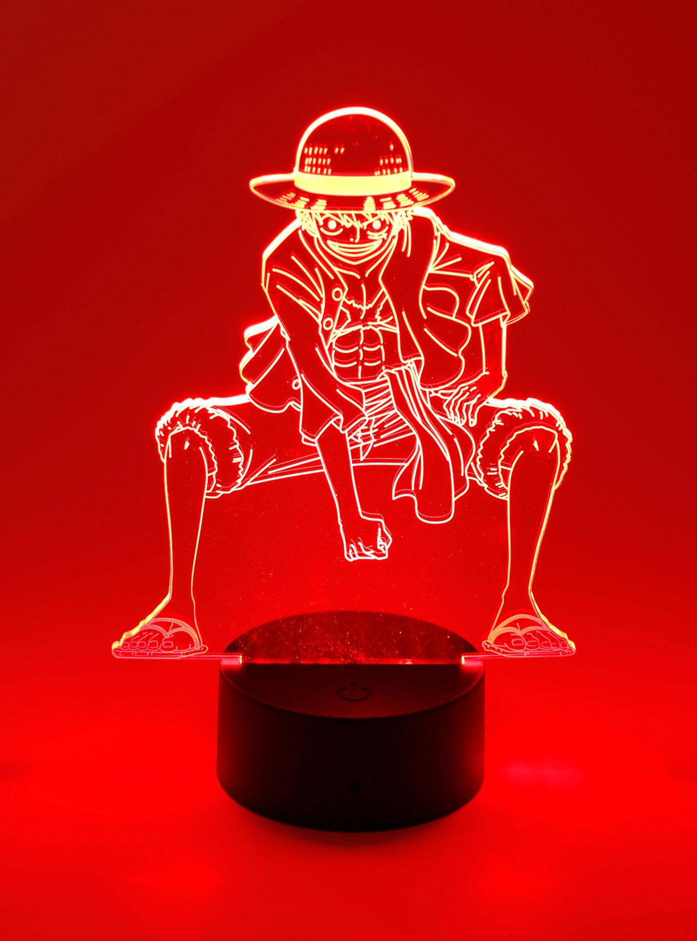 Otaku Lamps One Piece Luffy LED Lamp, , alternate