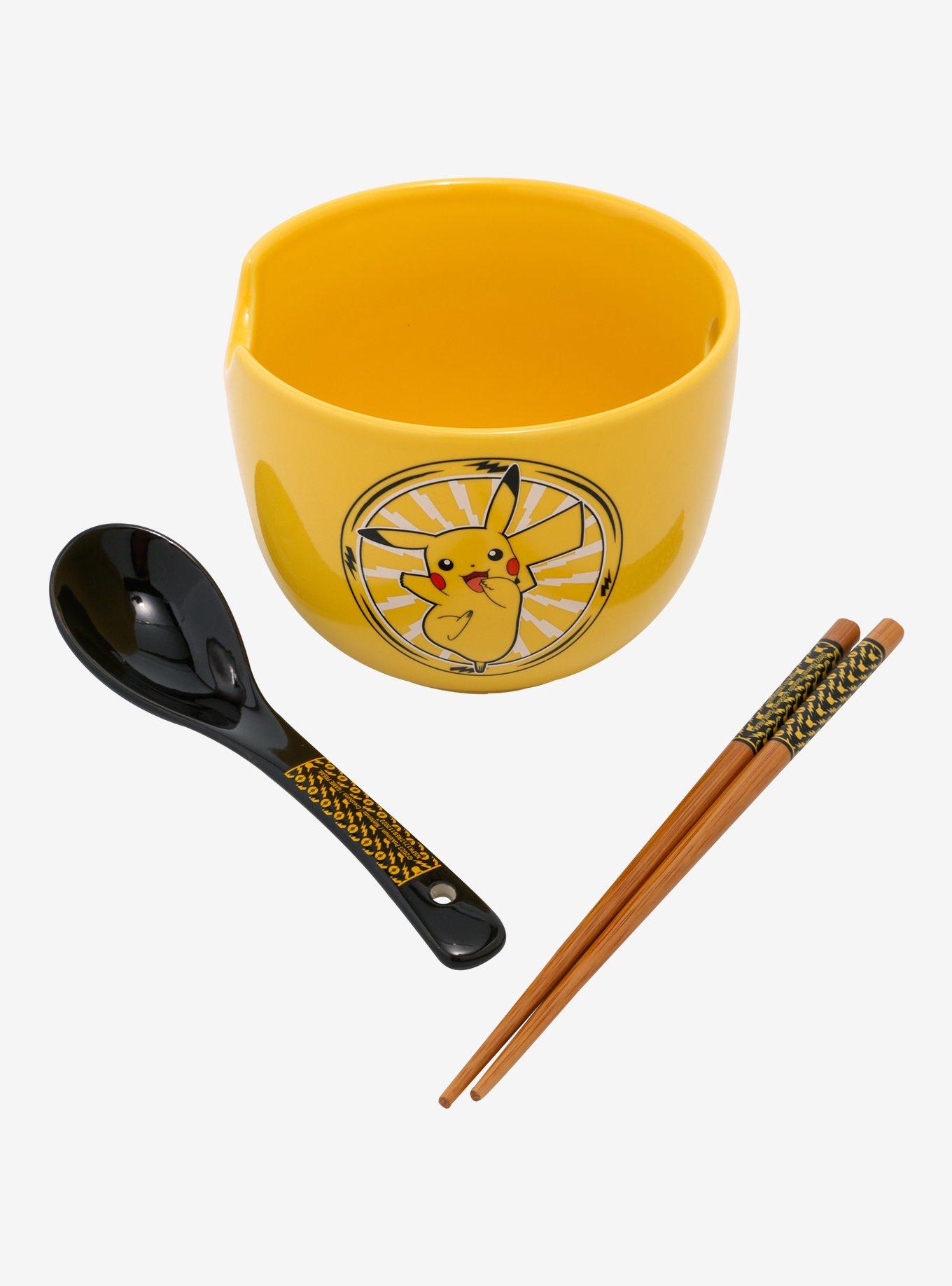 Pokemon Pikachu Ramen Bowl Set, , alternate