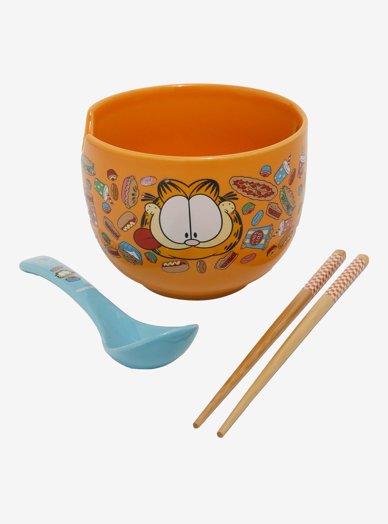 Garfield Junk Foods Ramen Bowl Set, , alternate