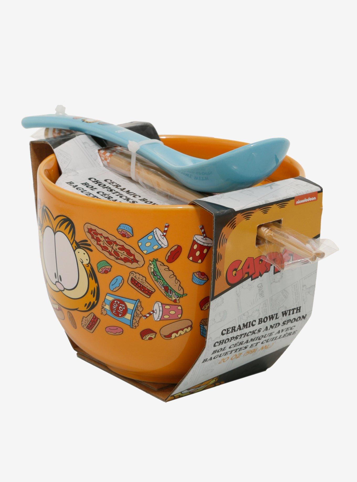 Garfield Junk Foods Ramen Bowl Set, , alternate