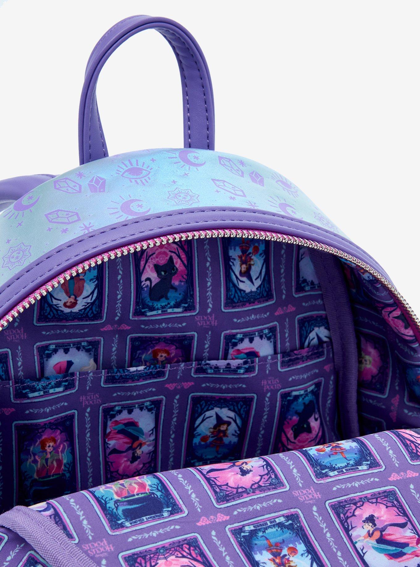 Loungefly Disney Hocus Pocus Sanderson Sisters & Binx Mini Backpack, , alternate