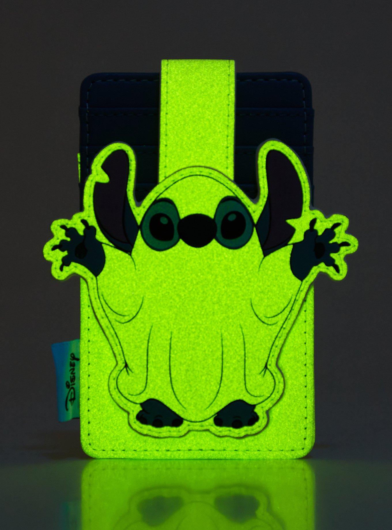 Loungefly Disney Stitch Ghost Glow-In-The-Dark Cardholder, , alternate