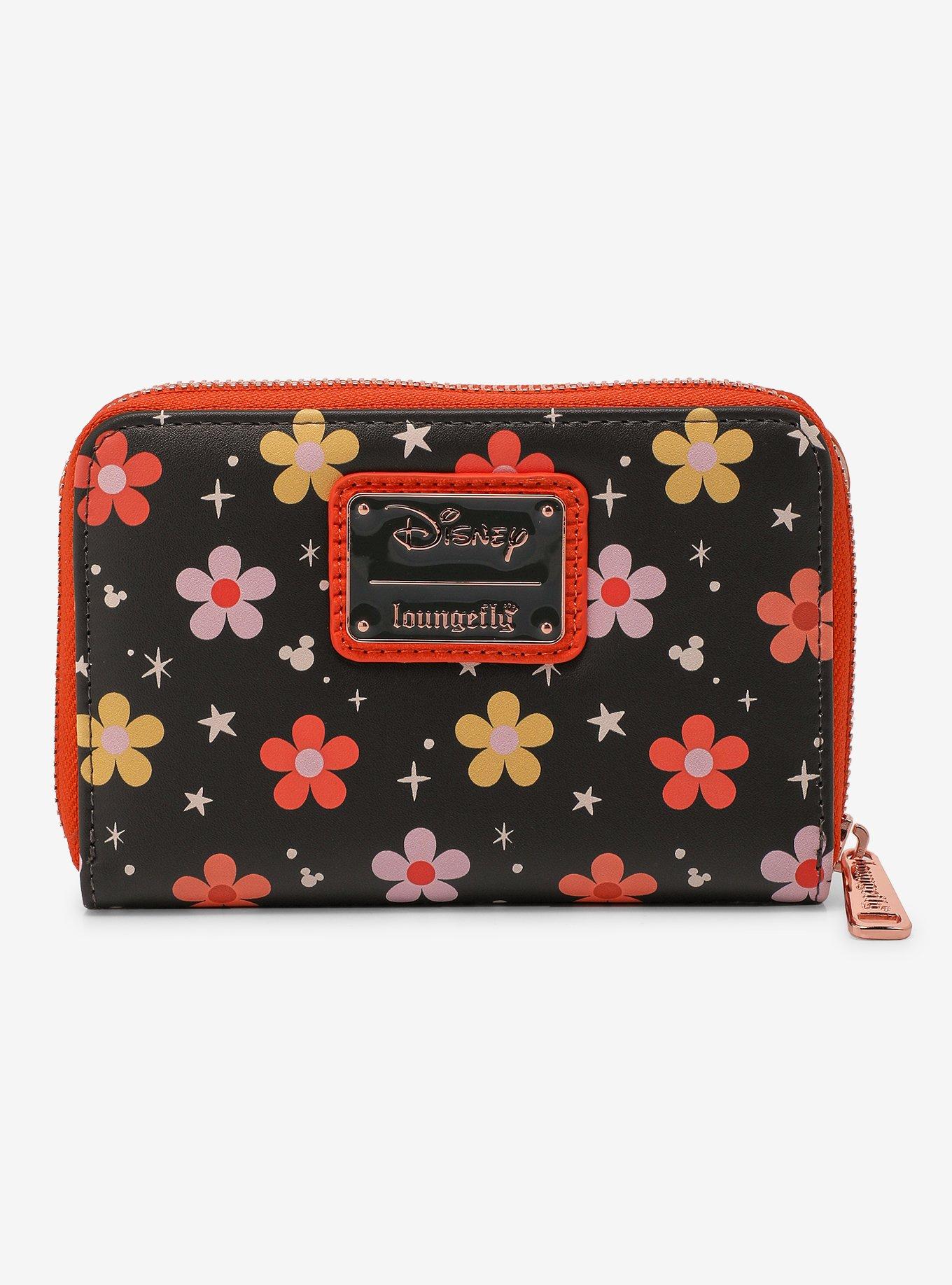 Loungefly Disney Mickey Mouse & Minnie Mouse Ghosts Glow-In-The-Dark Zipper Wallet, , alternate