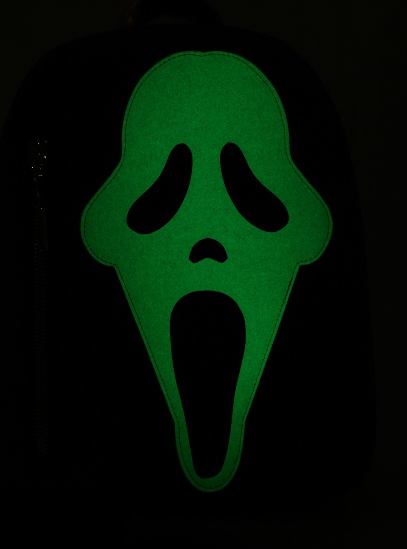 Ghost Face Glow-In-The-Dark Mini Backpack, , hi-res