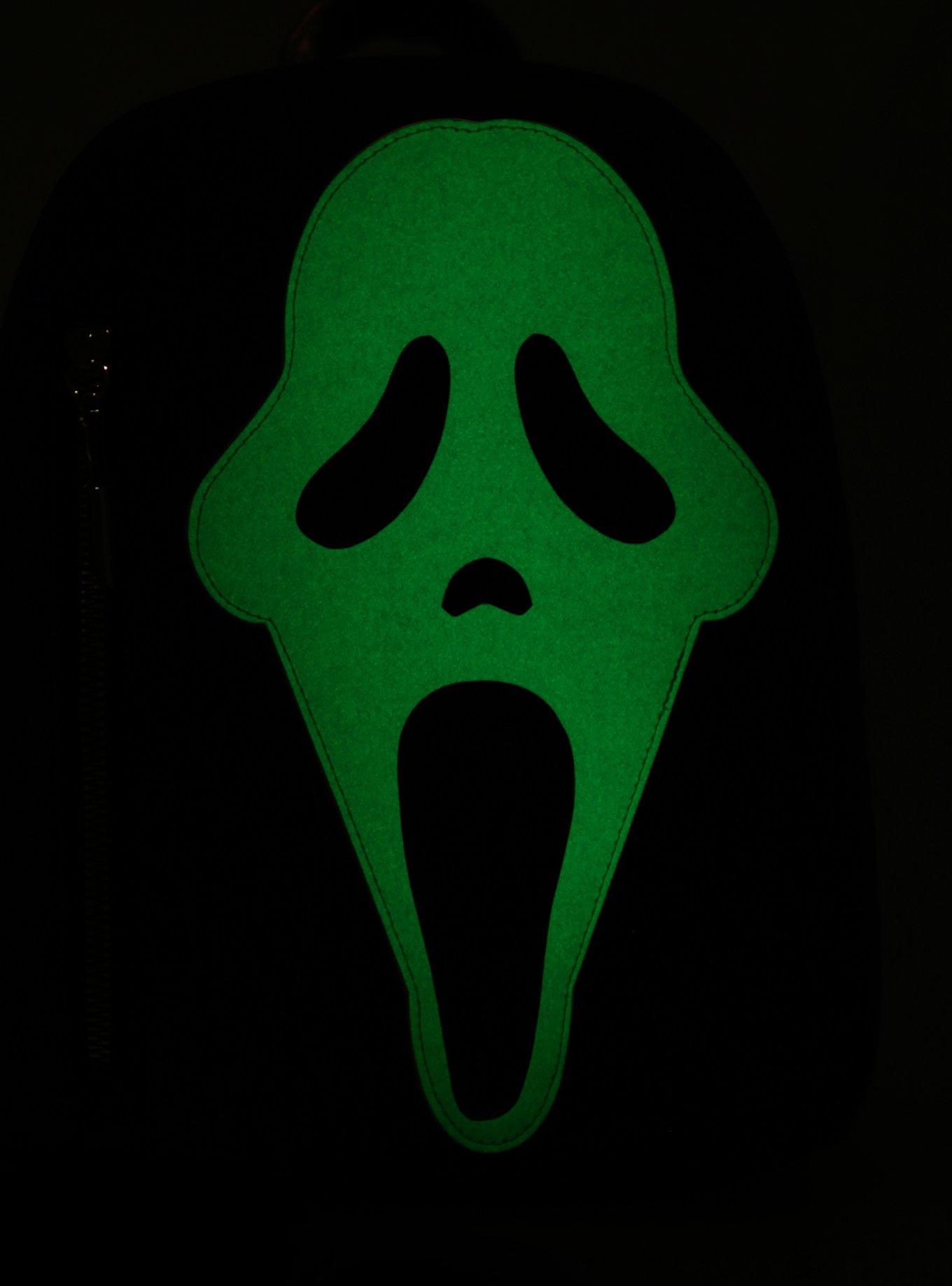 Ghost Face Glow-In-The-Dark Mini Backpack, , alternate