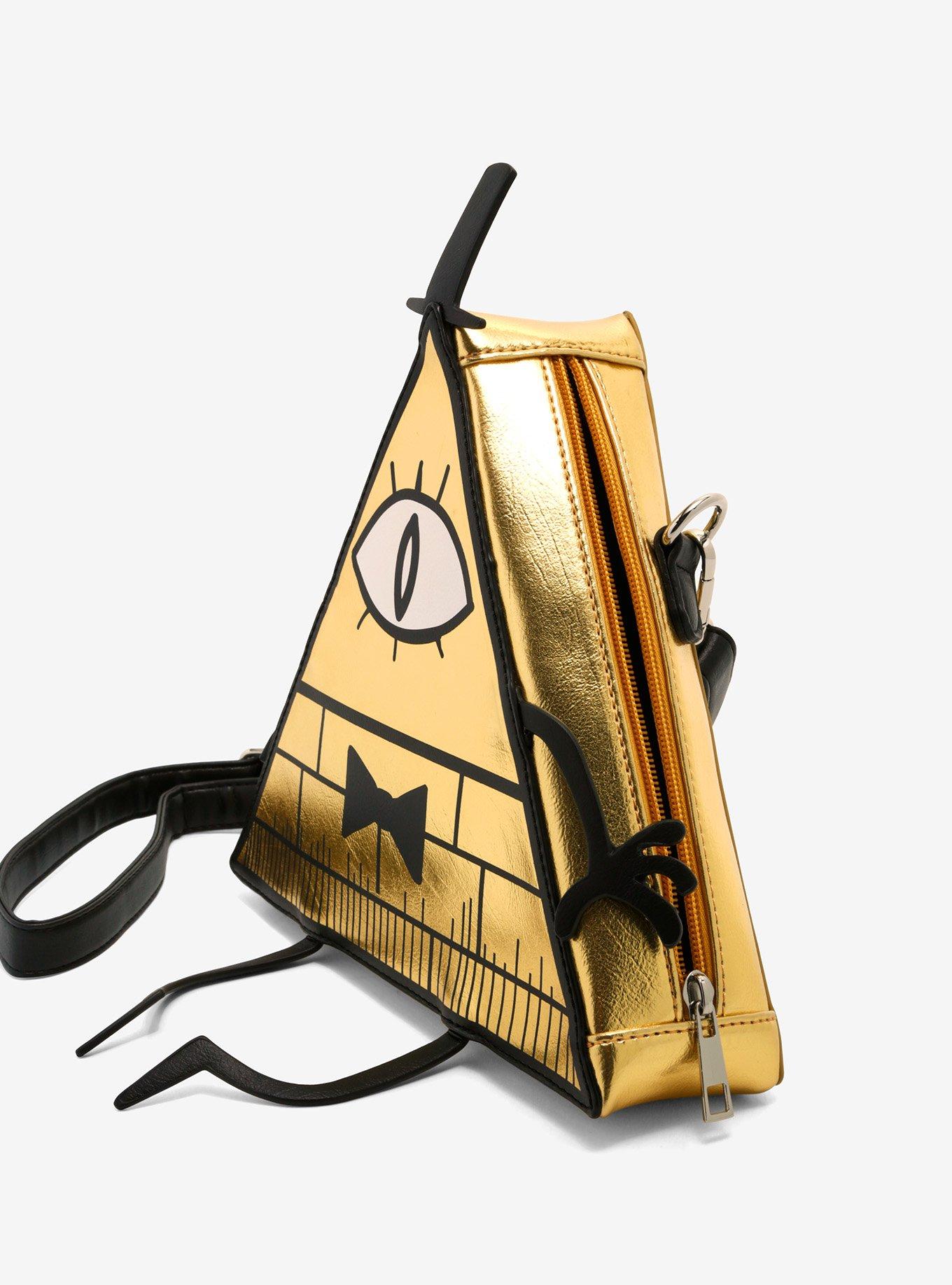 Disney Gravity Falls Bill Cipher Figural Crossbody Bag, , alternate