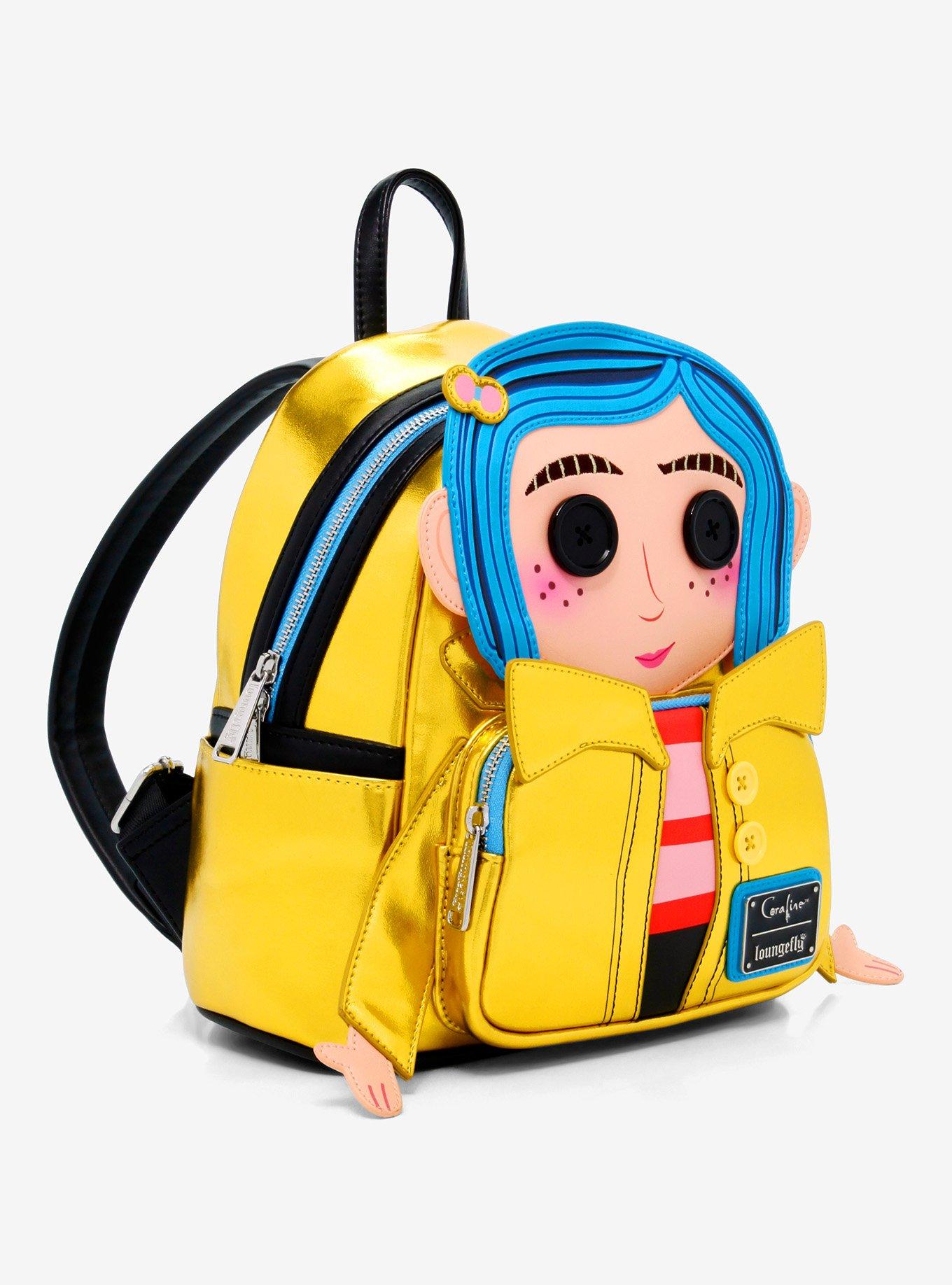 Loungefly Coraline Doll Iridescent Mini Backpack, , alternate