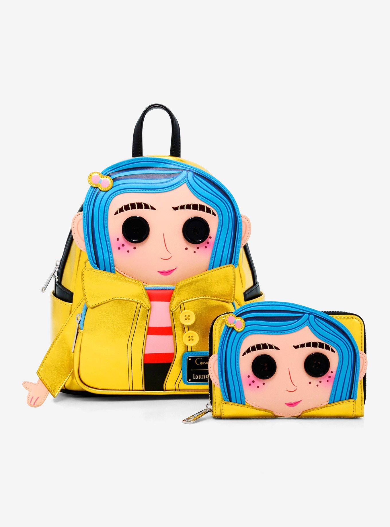 Loungefly Coraline Doll Iridescent Mini Backpack, , alternate