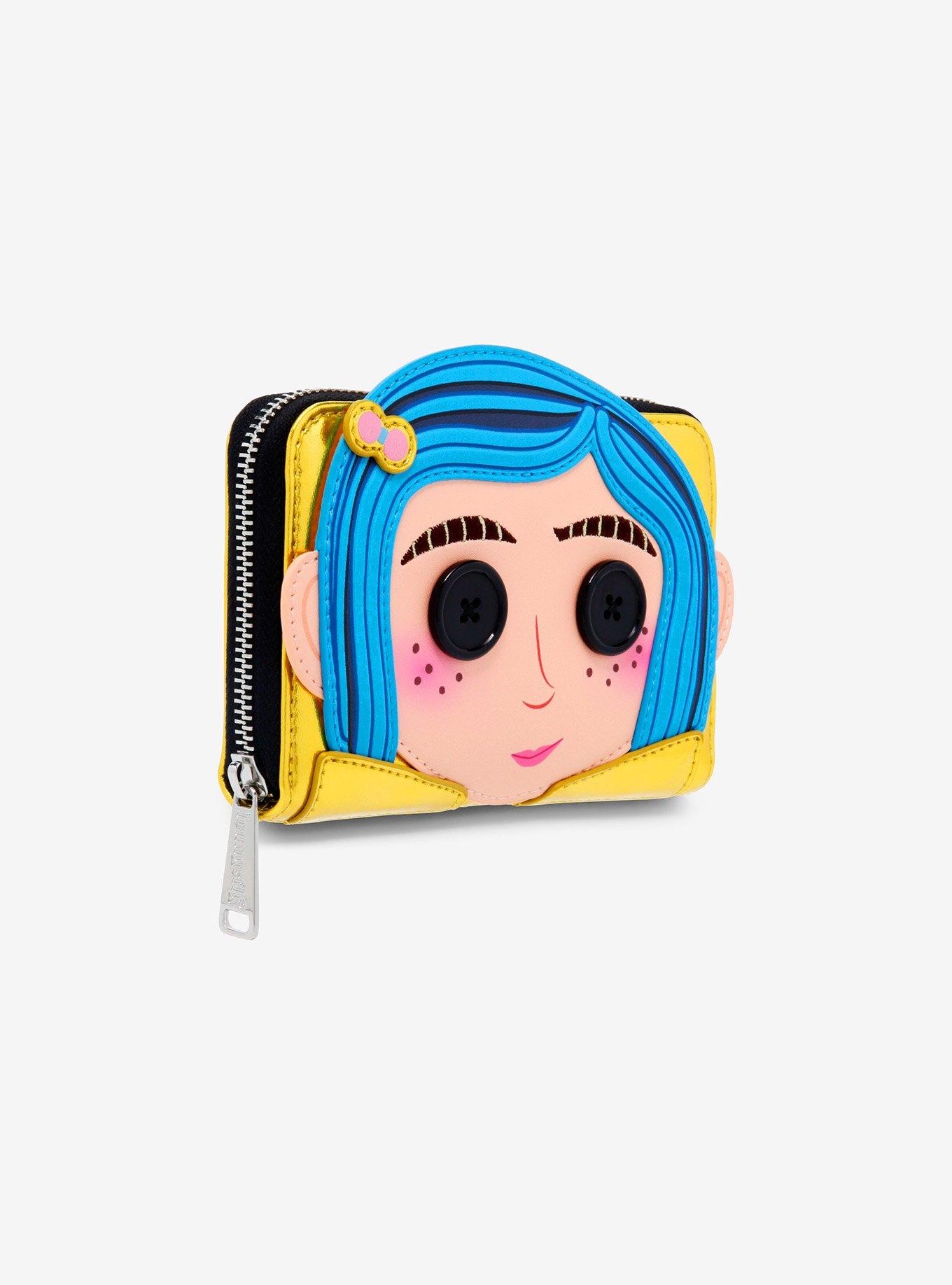 Loungefly Coraline Doll Iridescent Wallet, , hi-res