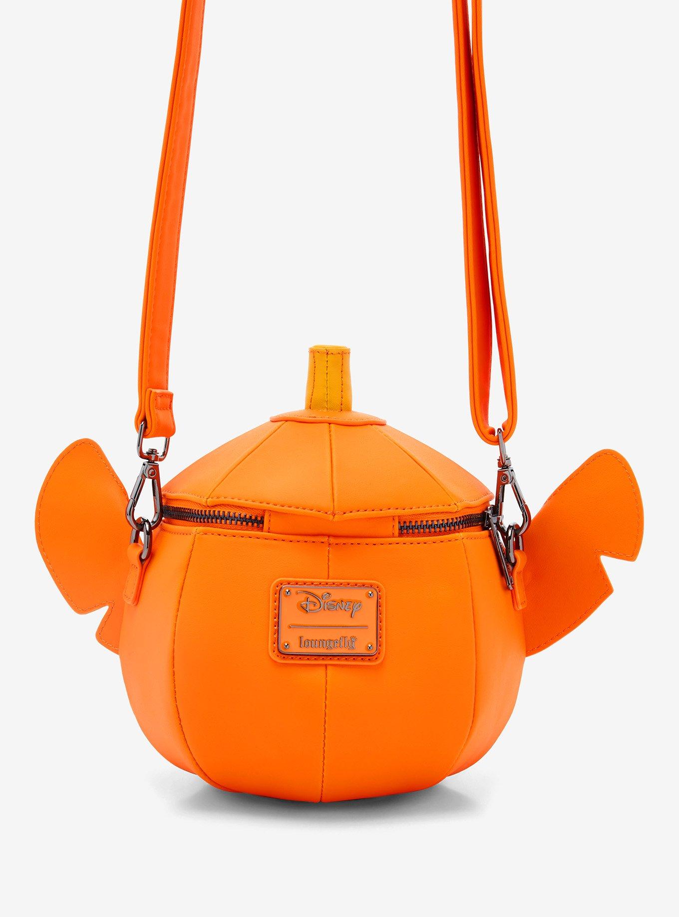 Loungefly Disney Stitch Jack-O'-Lantern Glow-In-The-Dark Crossbody Bag, , alternate