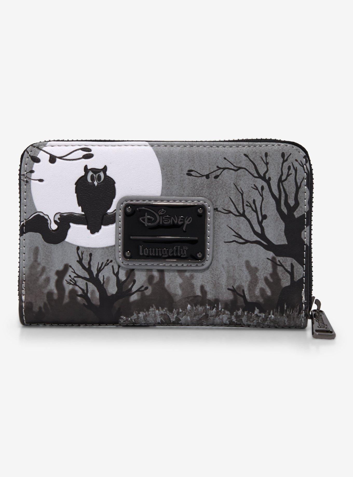 Loungefly Disney The Skeleton Dance Glow-In-The-Dark Zipper Wallet, , alternate
