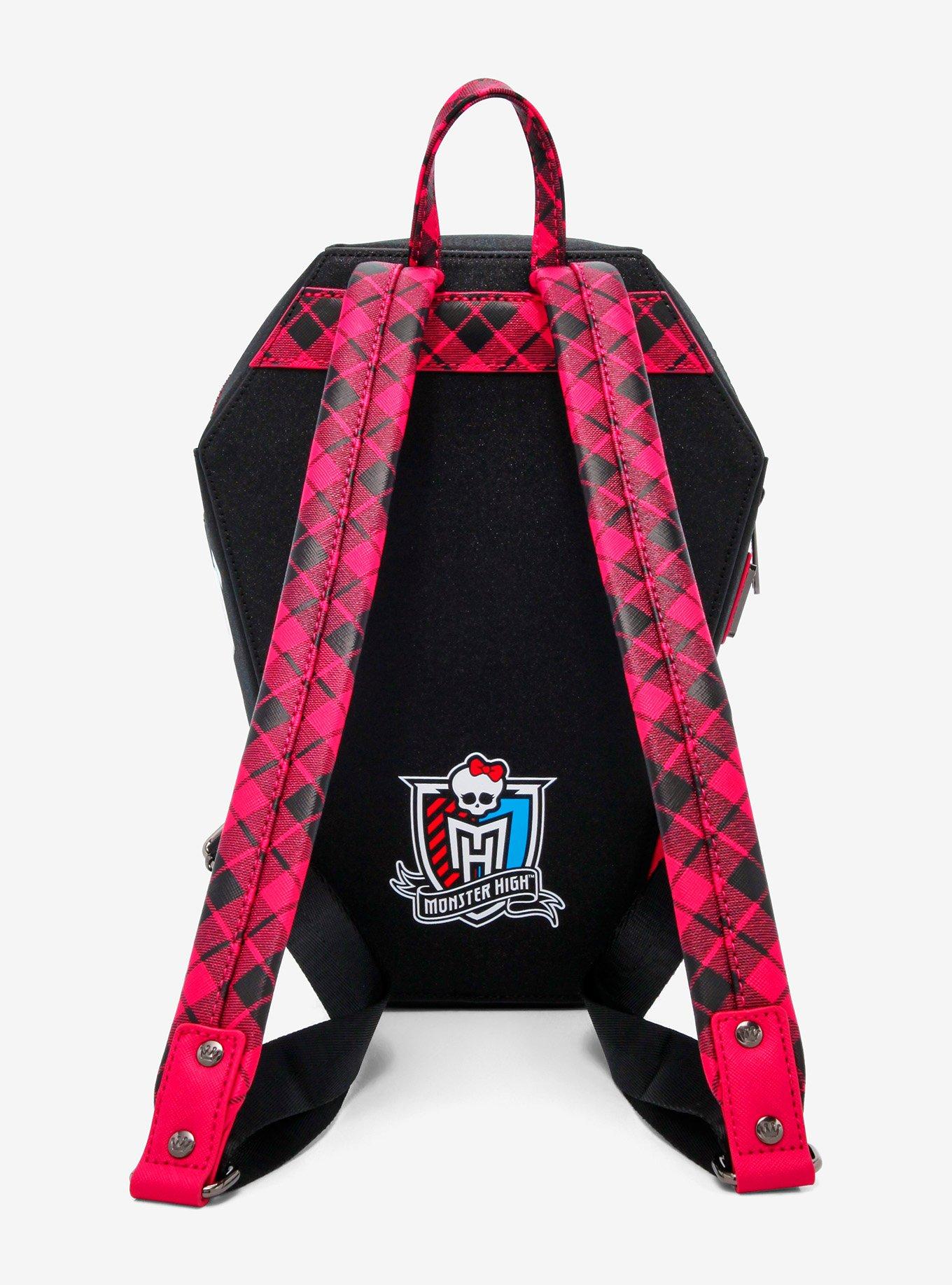 Loungefly Monster High Coffin Locker Figural Mini Backpack, , alternate