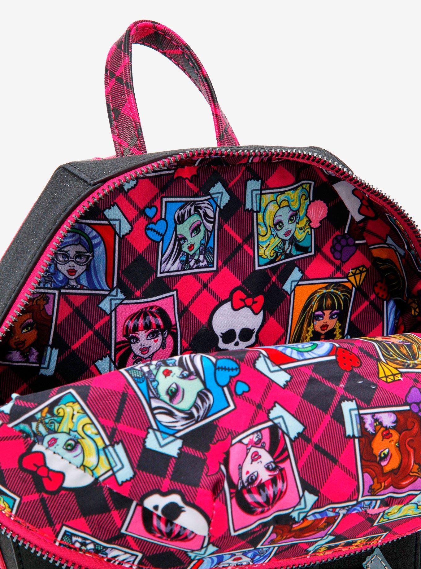 Loungefly Monster High Coffin Locker Figural Mini Backpack, , alternate