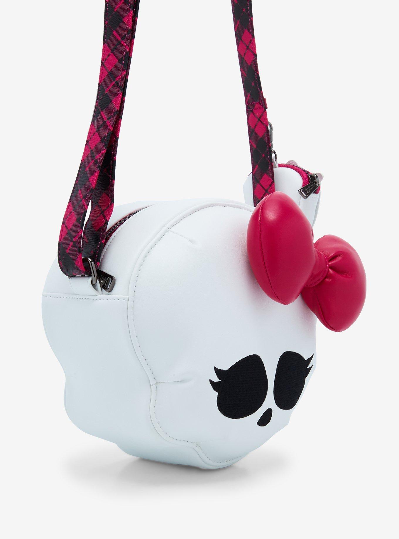 Loungefly Monster High Skullette Figural Crossbody Bag, , alternate