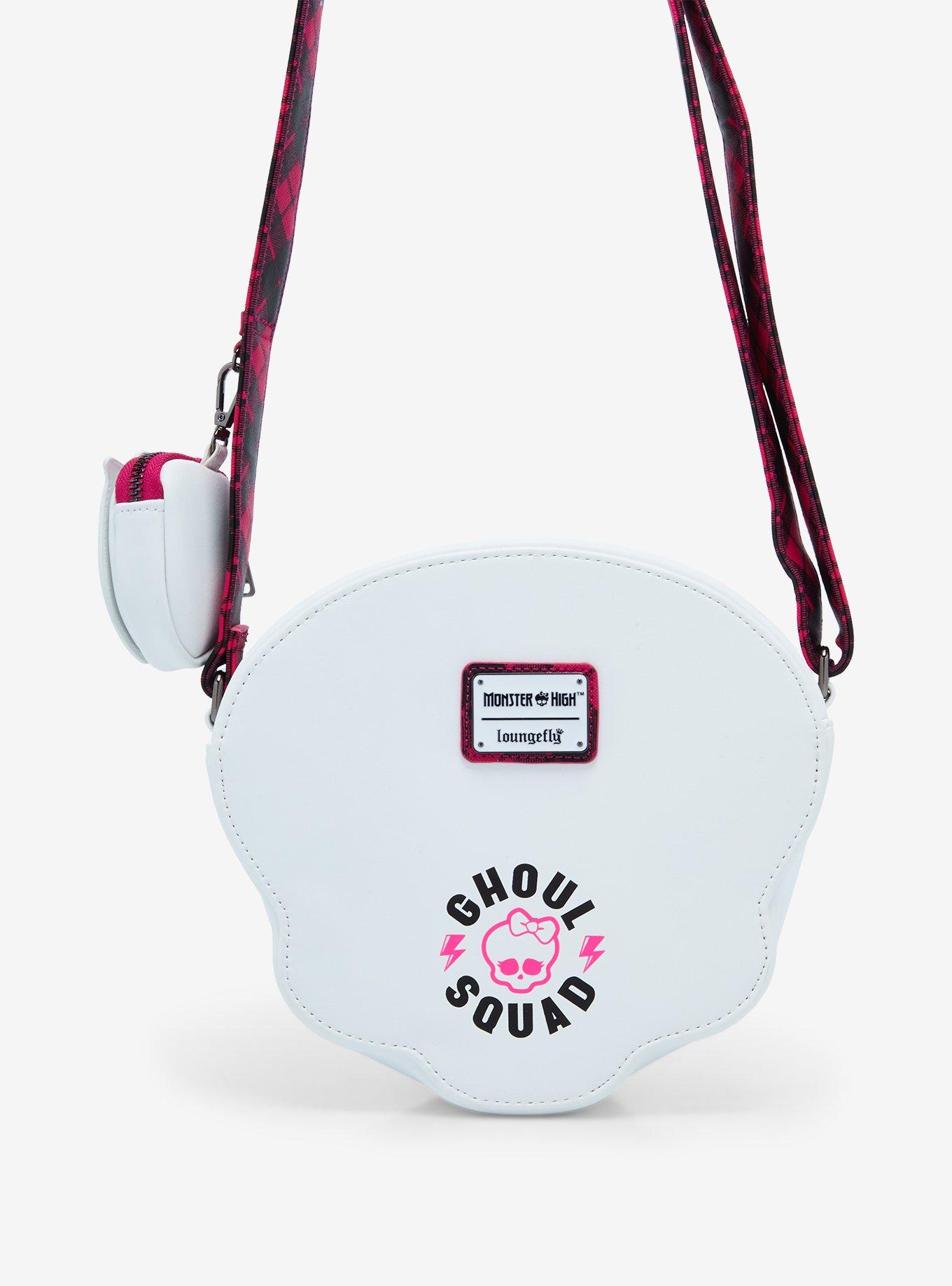 Loungefly Monster High Skullette Figural Crossbody Bag, , alternate