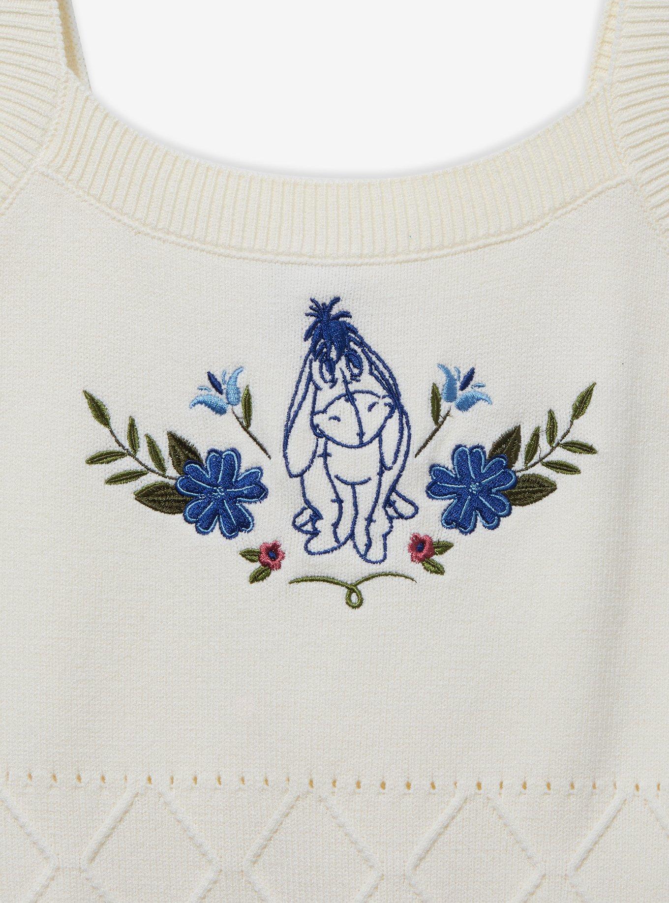 Disney Winnie the Pooh Eeyore Embroidered Women's Knit Tank — BoxLunch Exclusive, , hi-res