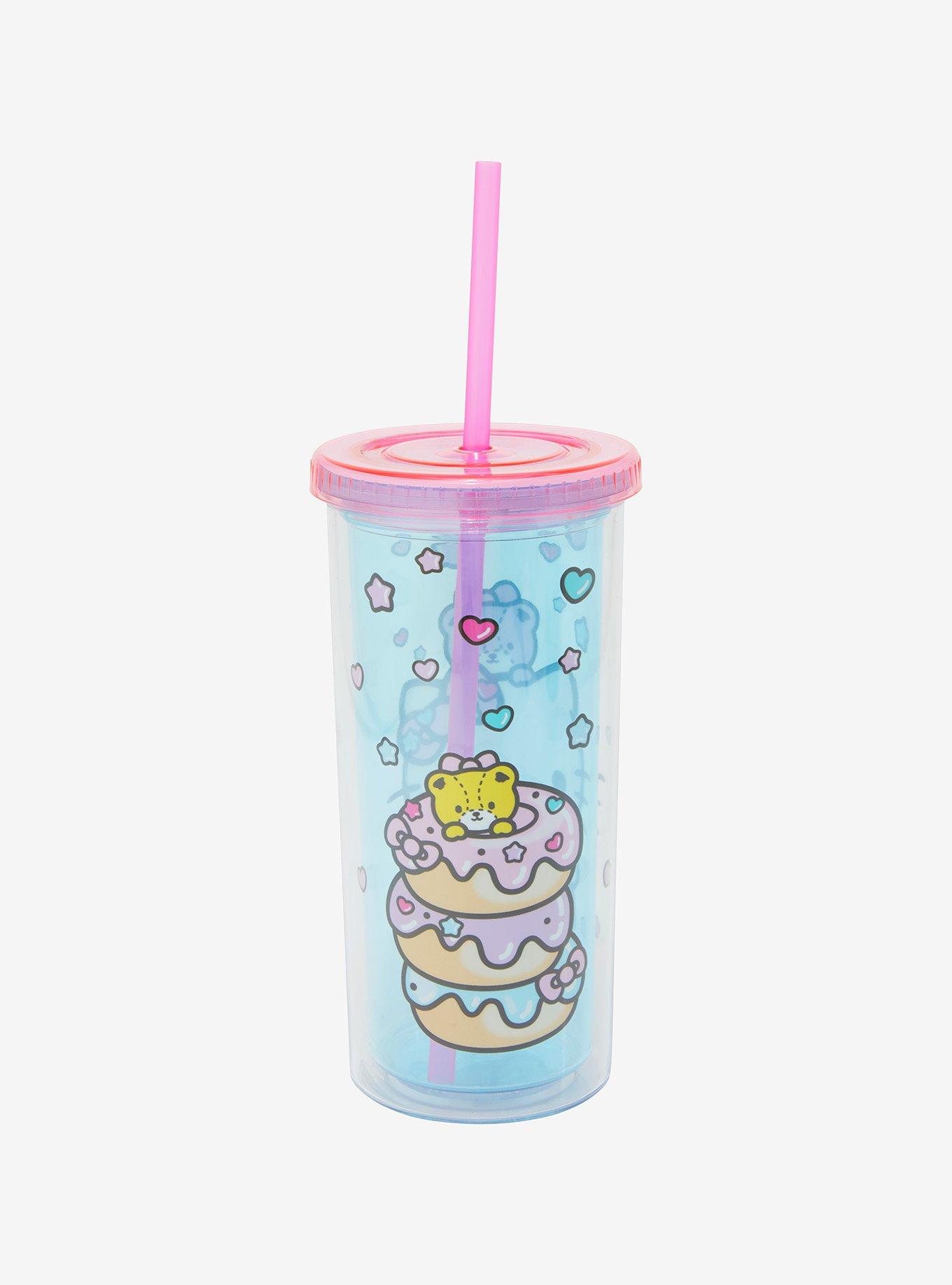 Hello Kitty Tiny Chum Donut Acrylic Travel Cup, , hi-res