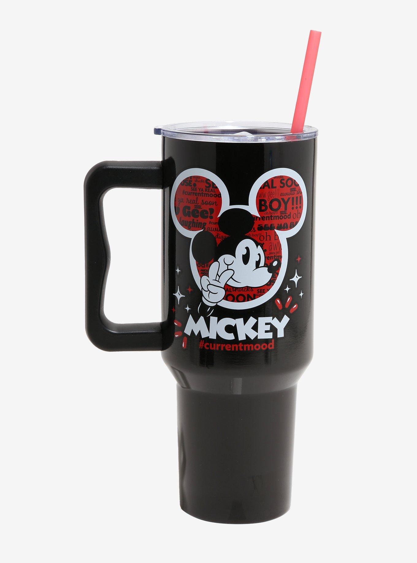 Disney Mickey Mouse Current Mood Stainless Steel Travel Cup, , hi-res