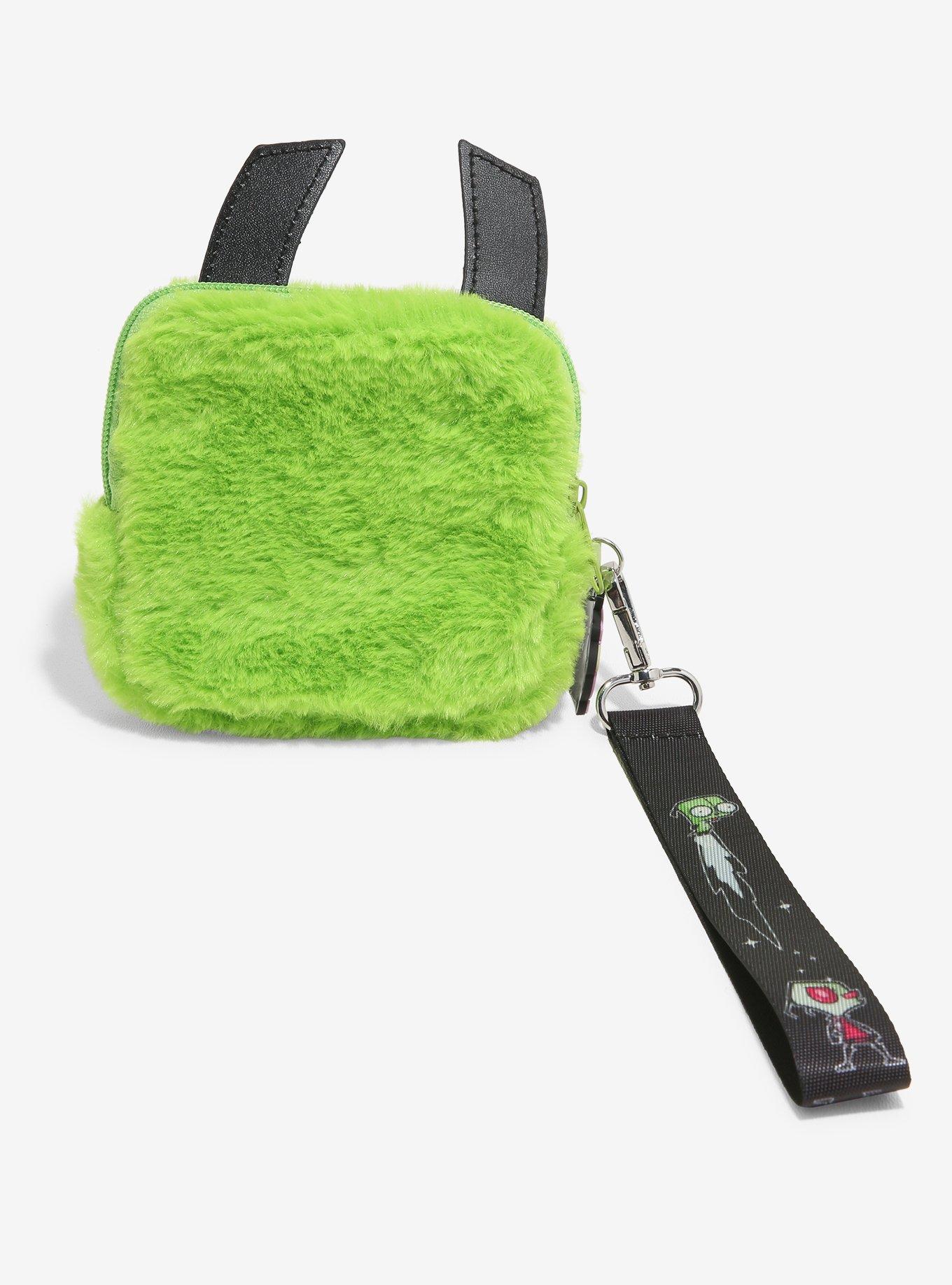 Invader Zim GIR Plush Coin Purse With Wrist Lanyard, , alternate