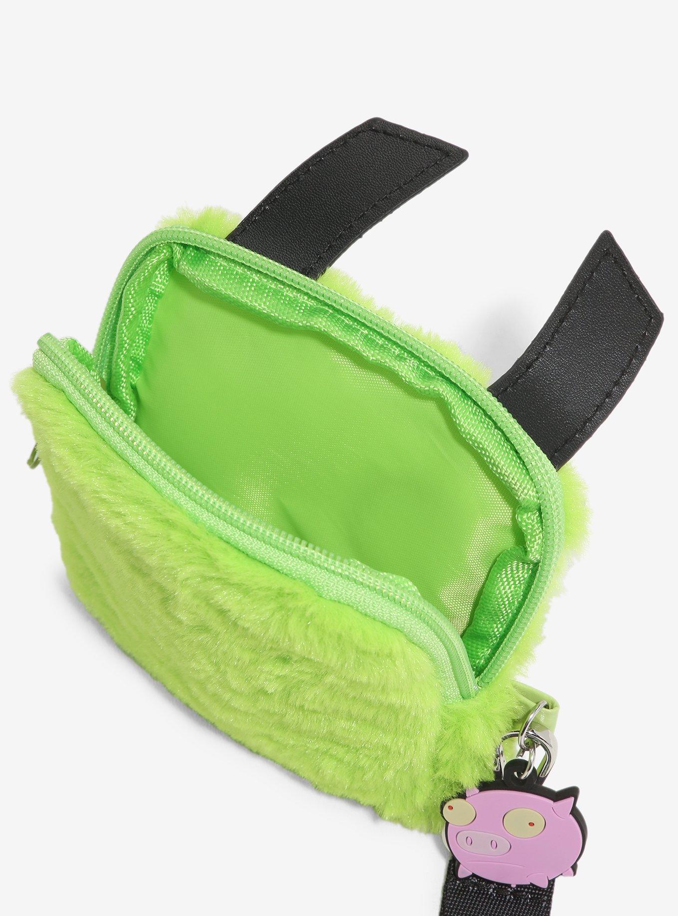 Invader Zim GIR Plush Coin Purse With Wrist Lanyard, , alternate