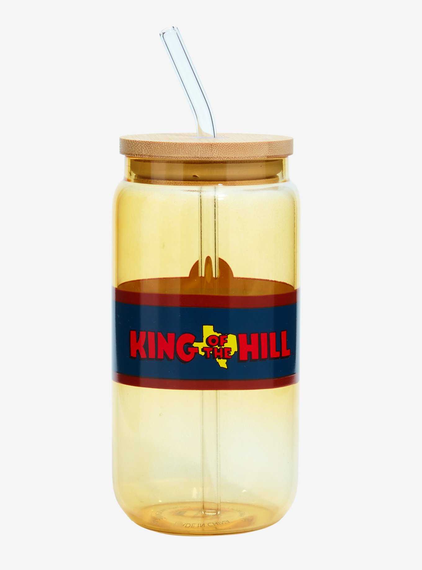 King Of The Hill Alamo Glass Travel Cup, , hi-res