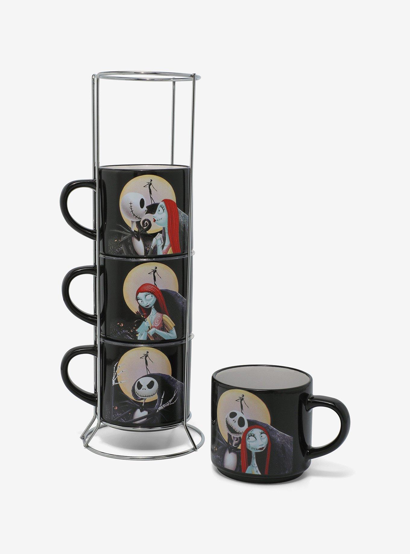 The Nightmare Before Christmas Jack & Sally Mug Set, , alternate