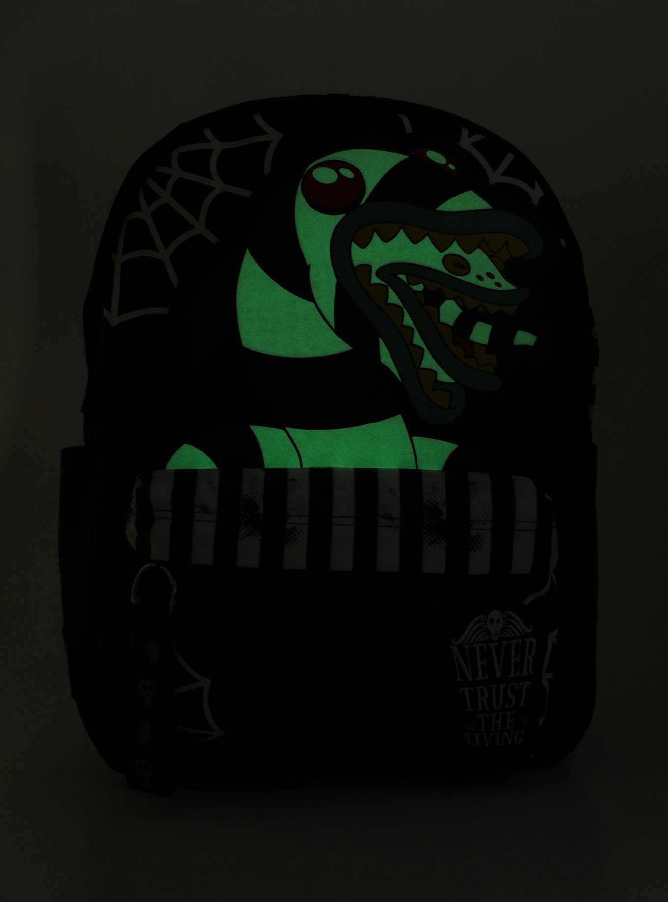 Beetlejuice Sandworm Glow-In-The-Dark Backpack, , hi-res
