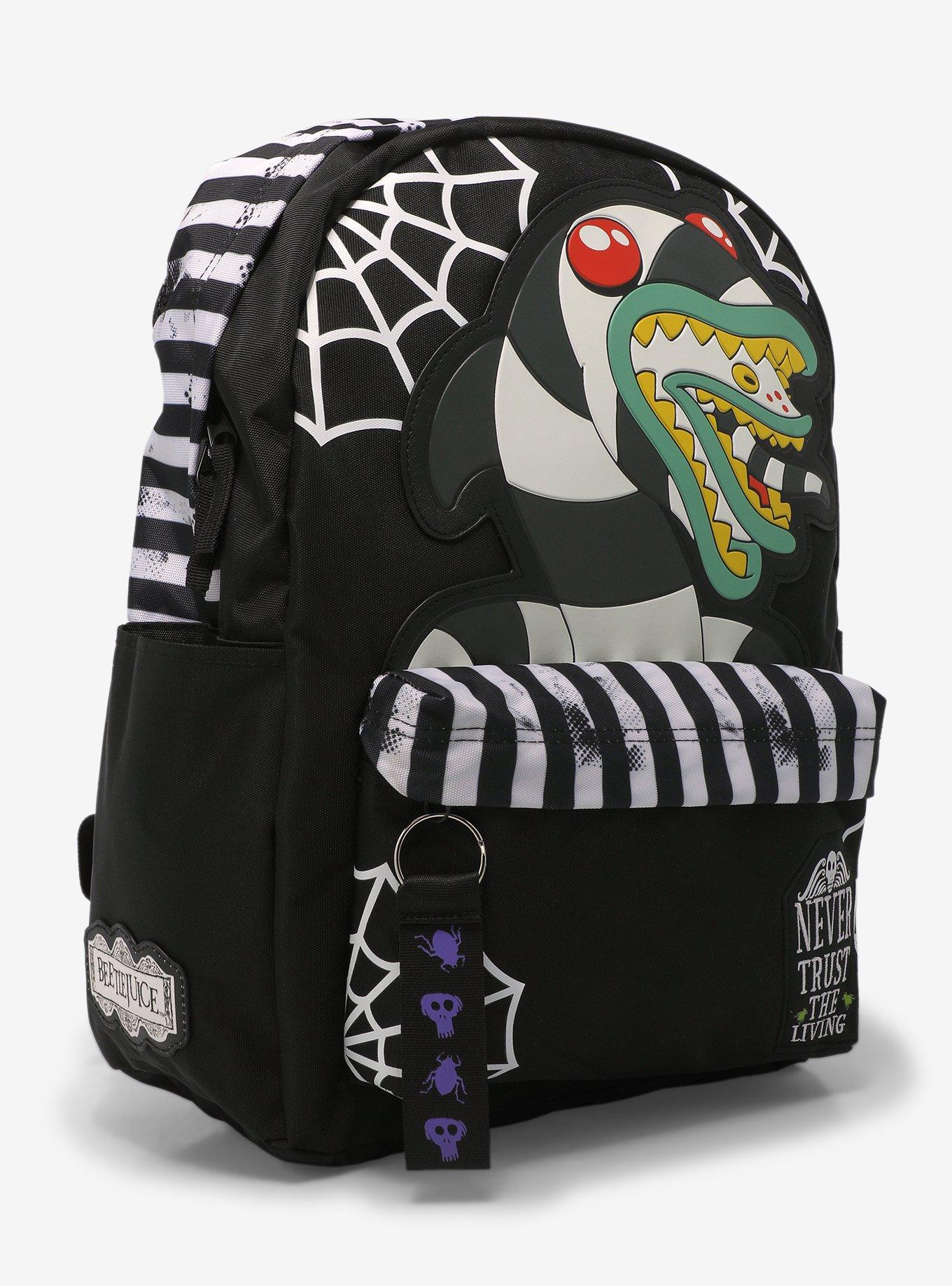 Beetlejuice Sandworm Glow-In-The-Dark Backpack, , alternate