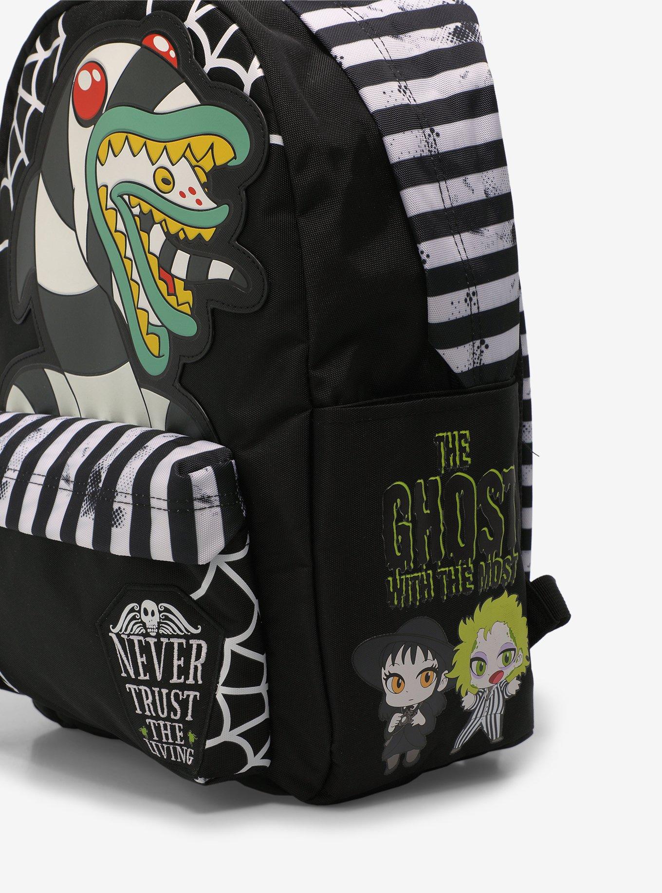 Beetlejuice Sandworm Glow-In-The-Dark Backpack, , alternate