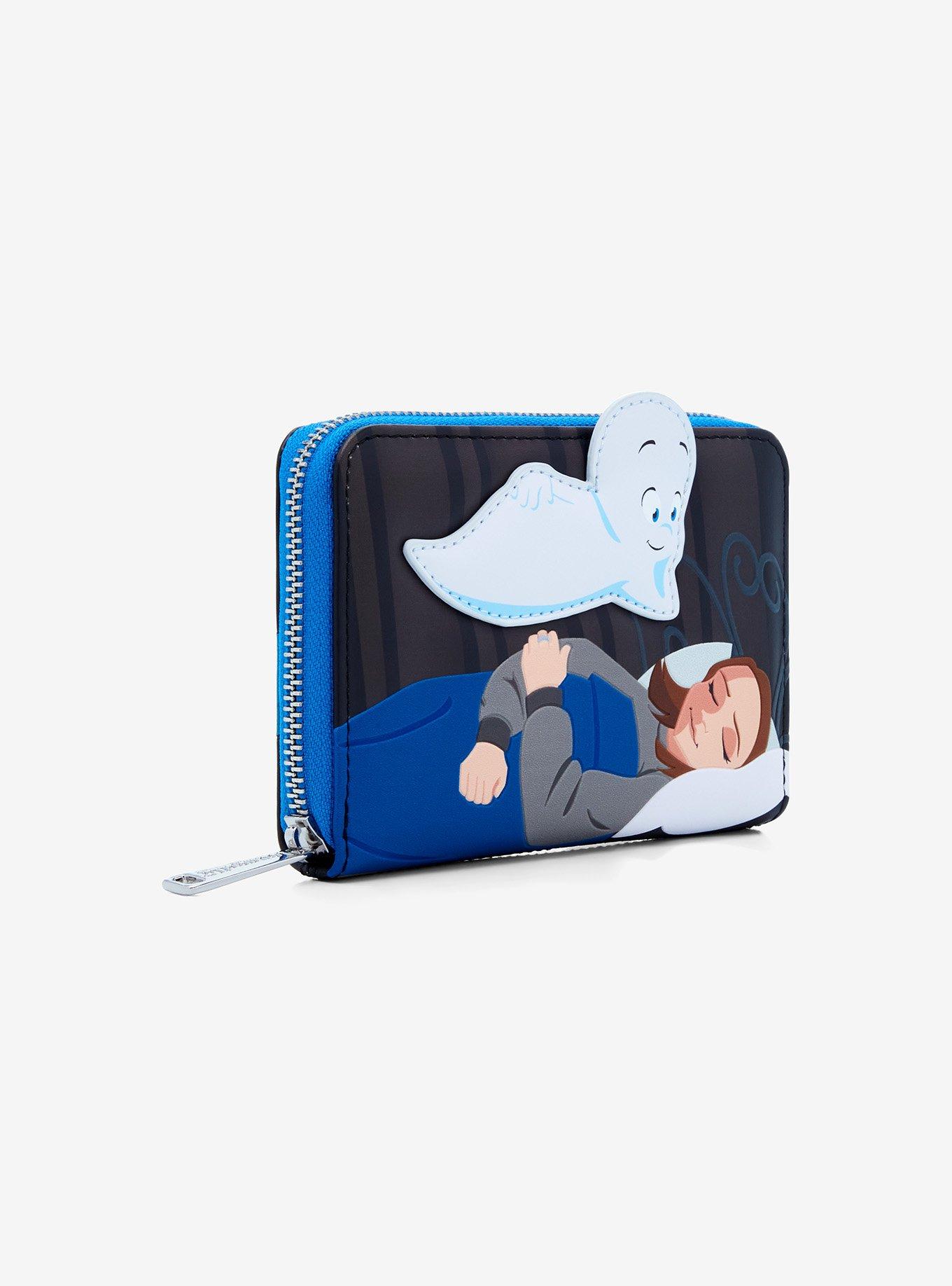 Loungefly Casper Can I Keep You Glow-In-The-Dark Zipper Wallet, , hi-res