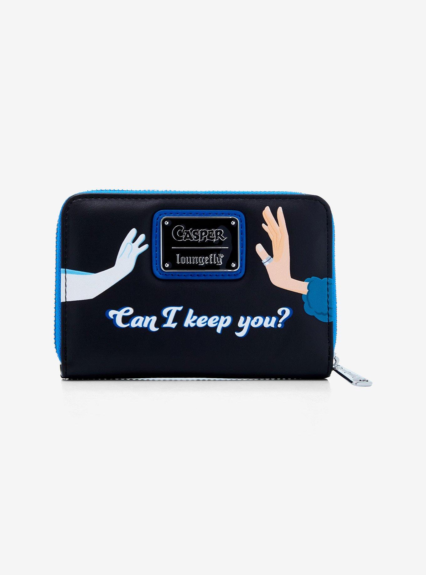 Loungefly Casper Can I Keep You Glow-In-The-Dark Zipper Wallet, , alternate