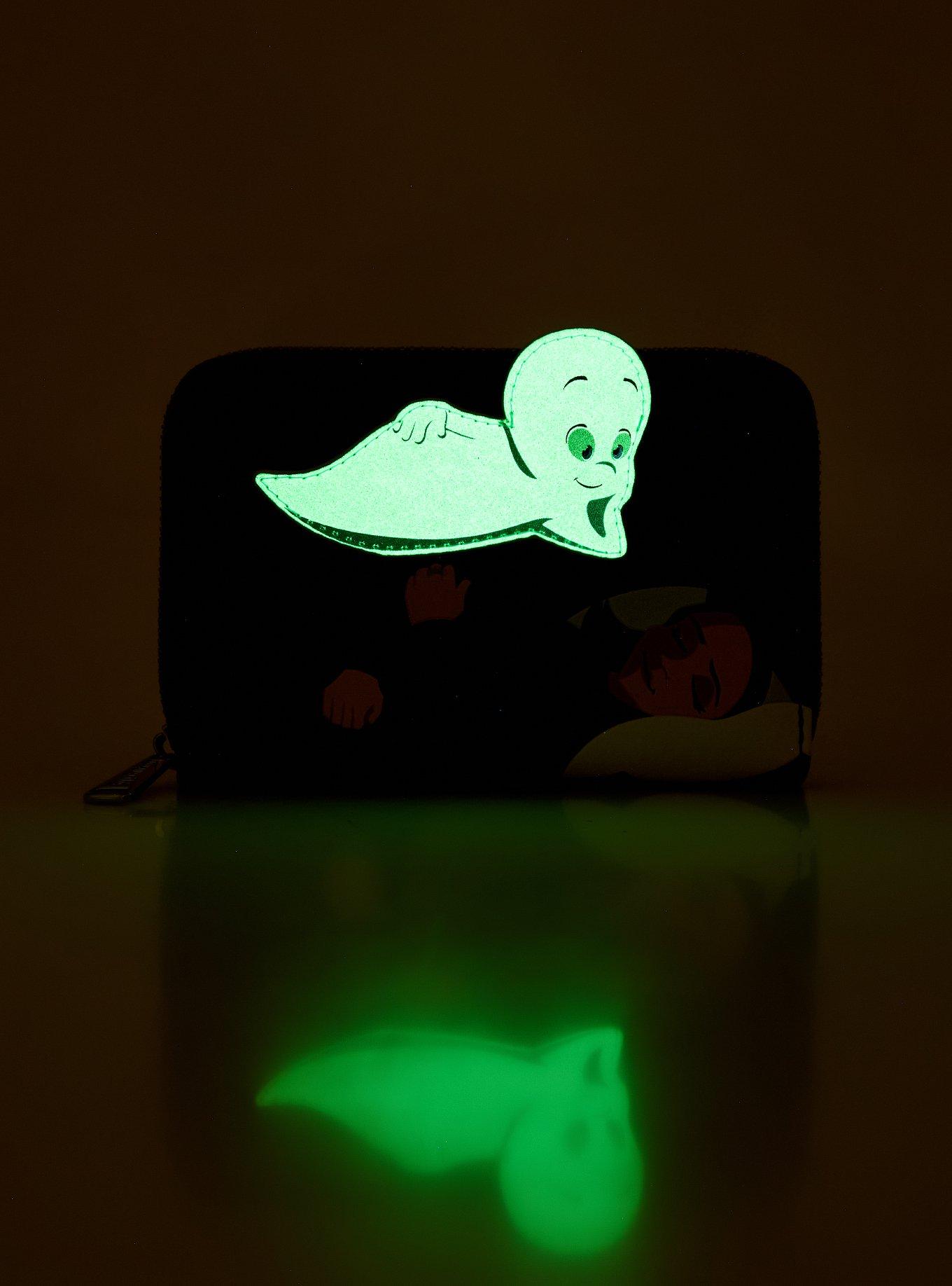 Loungefly Casper Can I Keep You Glow-In-The-Dark Zipper Wallet, , alternate