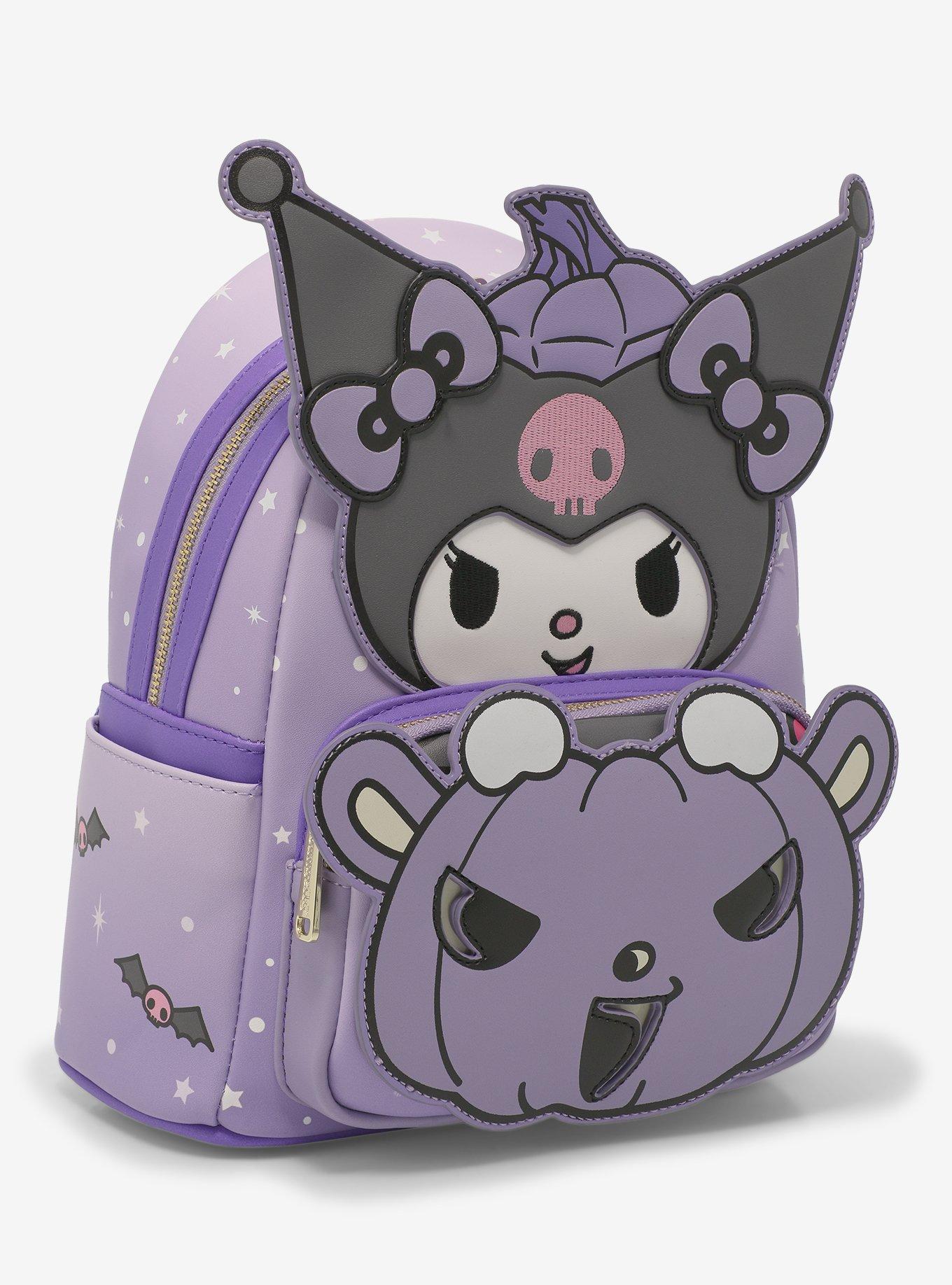 My Melody & Kuromi Halloween Light Up Glow-In-The-Dark Mini Backpack, , alternate