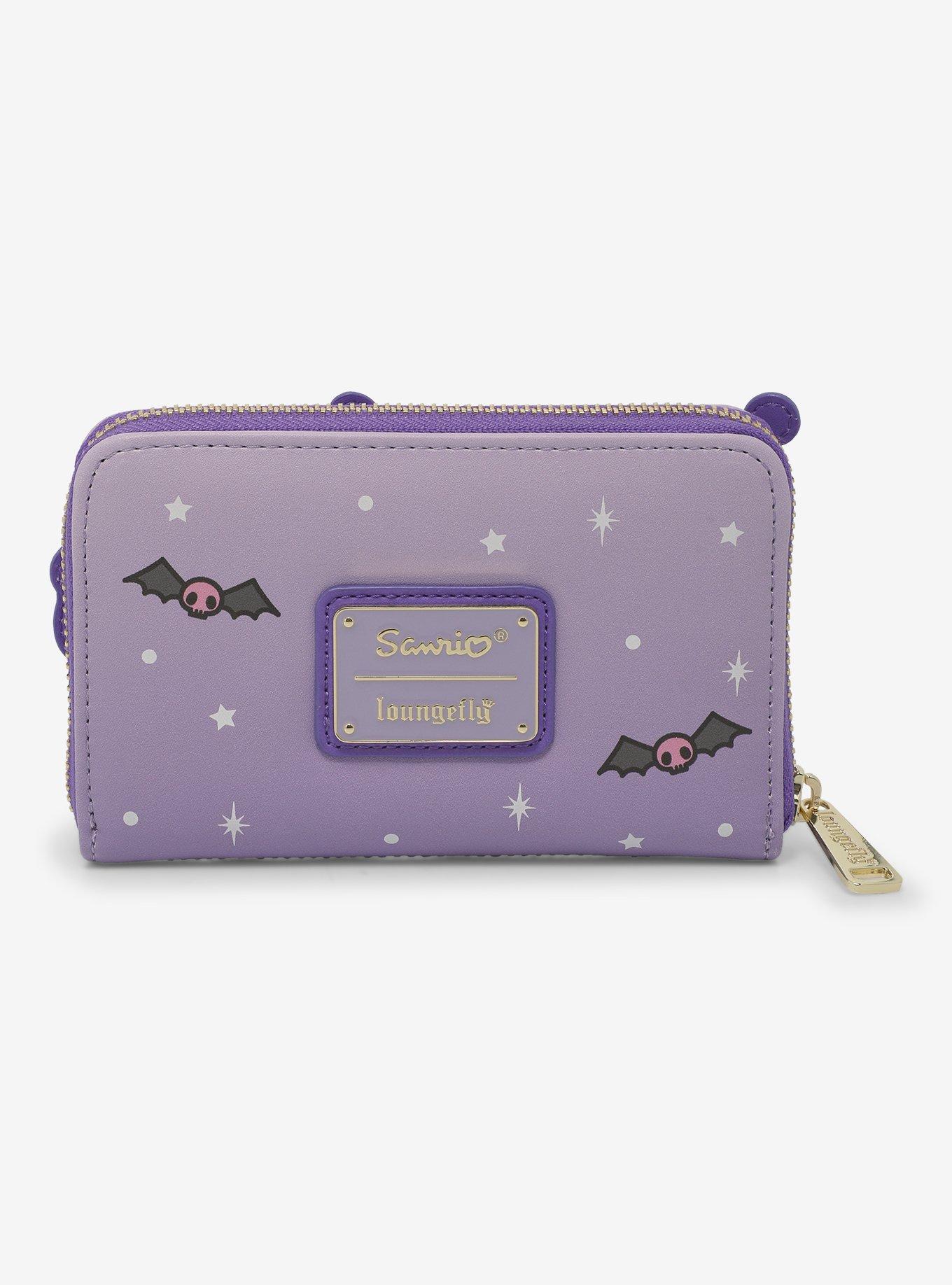 My Melody & Kuromi Halloween Glow-In-The-Dark Zipper Wallet, , alternate