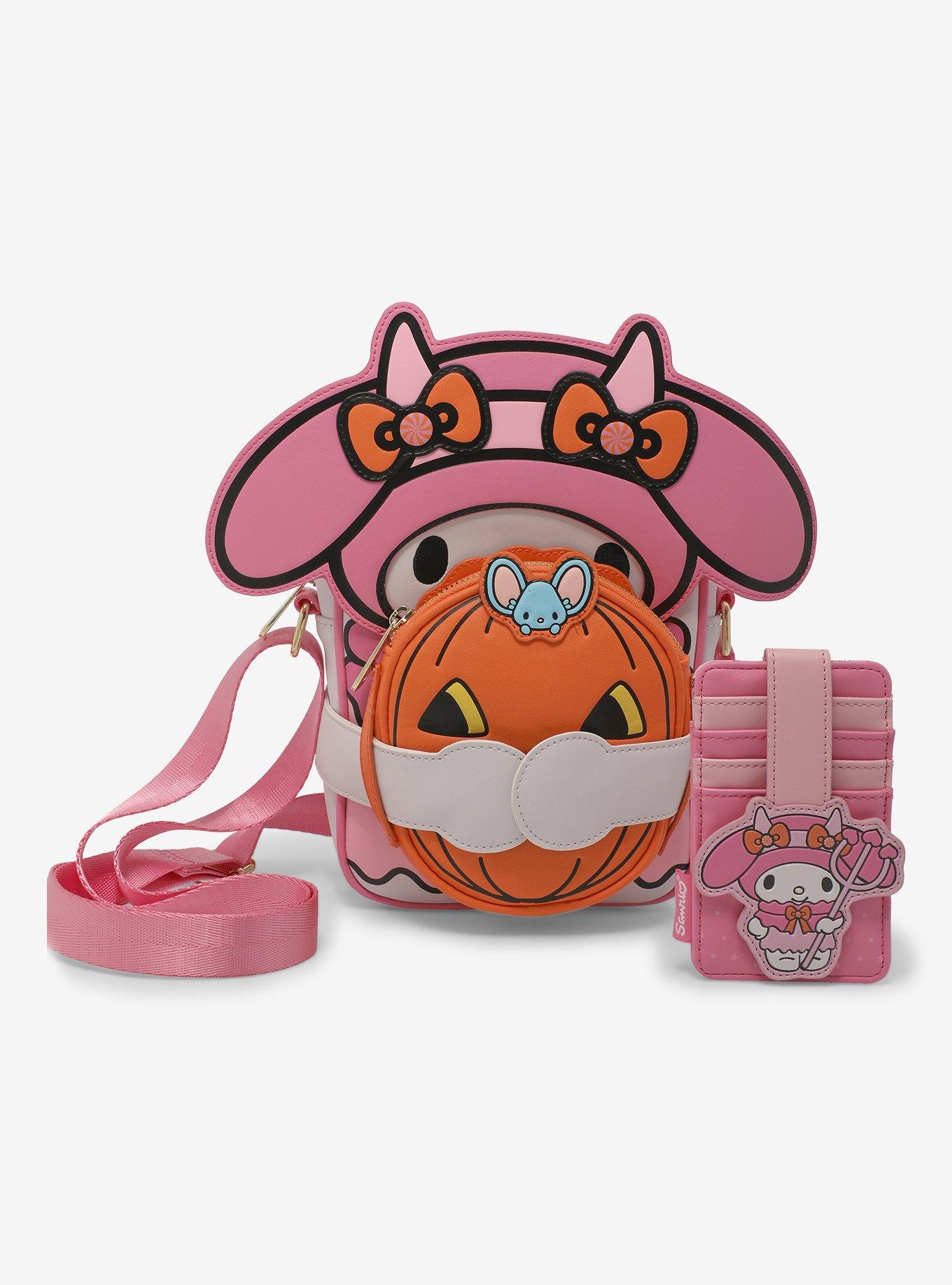 Loungefly My Melody Devil Halloween Cardholder, , alternate