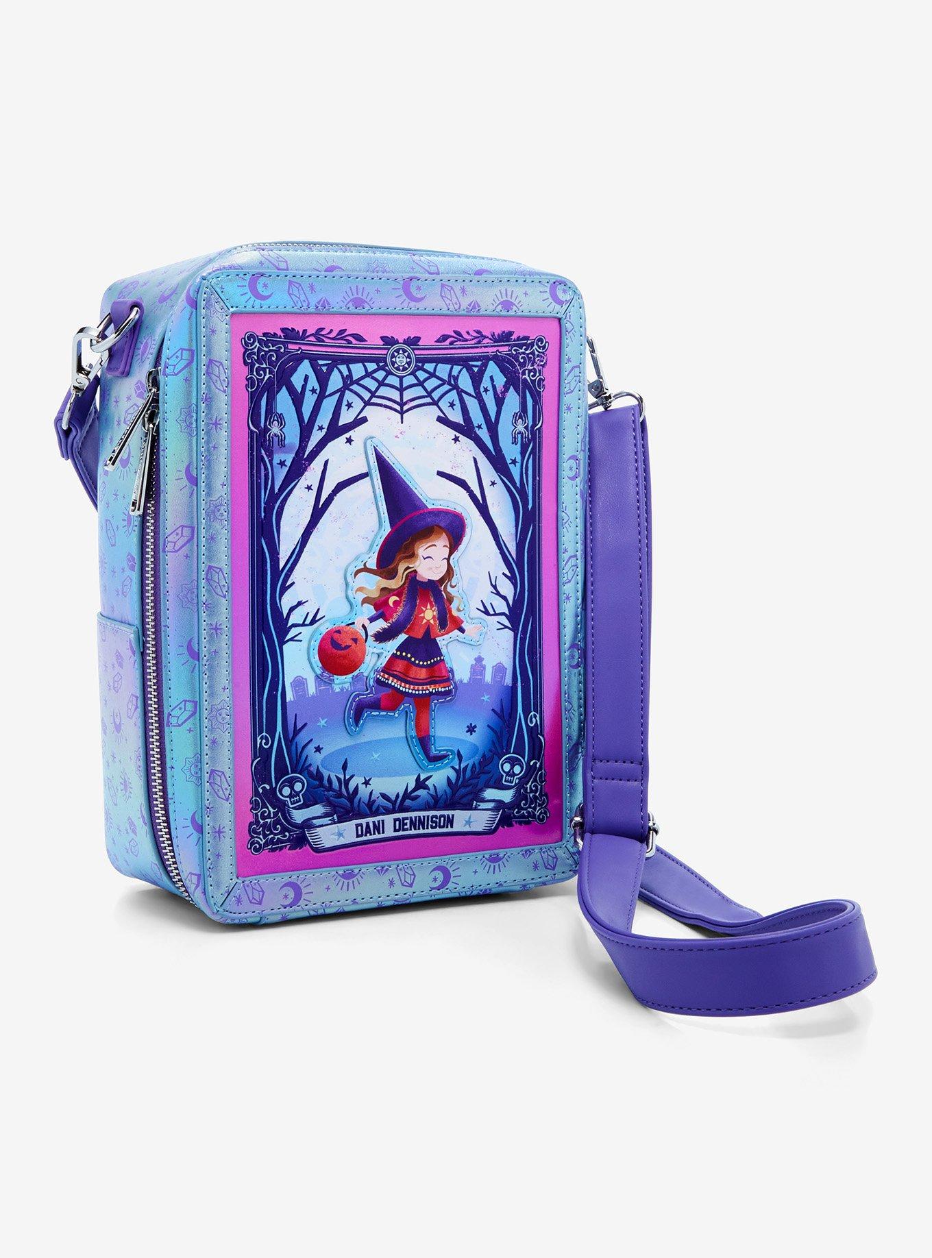 Loungefly Disney Hocus Pocus Dani Dennsion & Binx Crossbody Bag, , alternate
