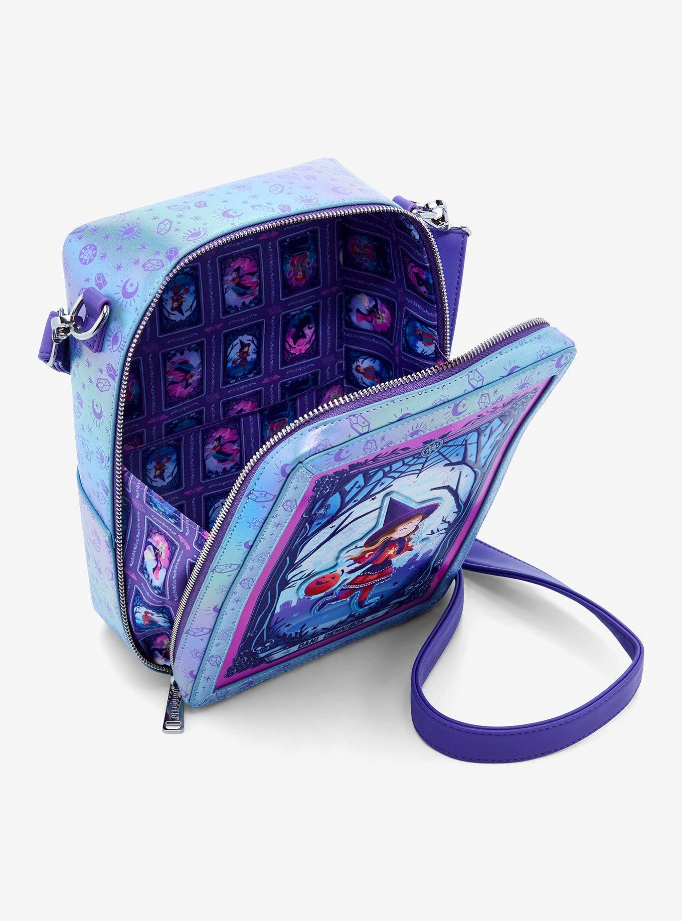 Loungefly Disney Hocus Pocus Dani Dennsion & Binx Crossbody Bag, , alternate