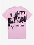 Billie Eilish Photo Grid Boyfriend Fit Girls T-Shirt, , alternate