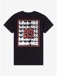 Blink-182 Two-Sided Logo Boyfriend Fit Girls T-Shirt, BLACK, alternate