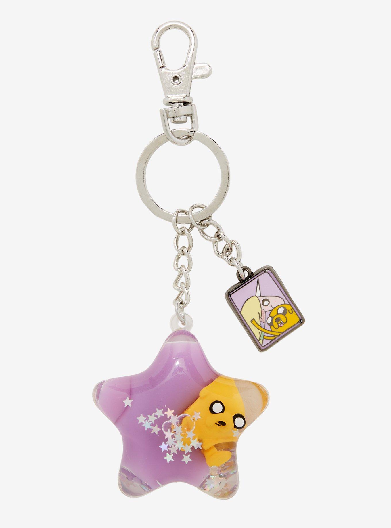 Adventure Time Jake Floating Multi-Charm Keychain, , alternate