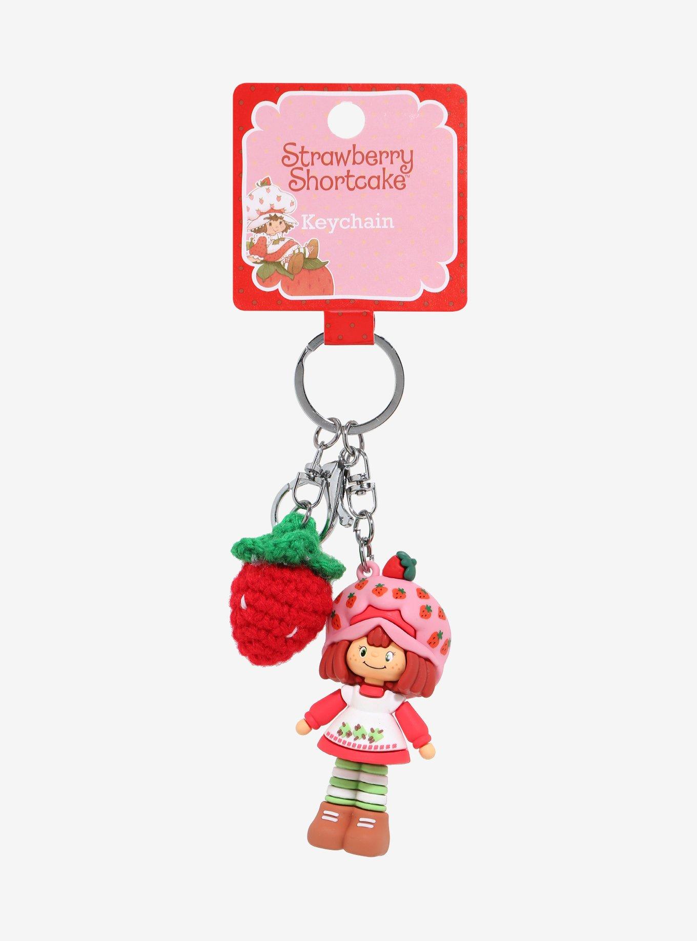 Strawberry Shortcake Multi-Charm Keychain - BoxLunch Exclusive, , alternate